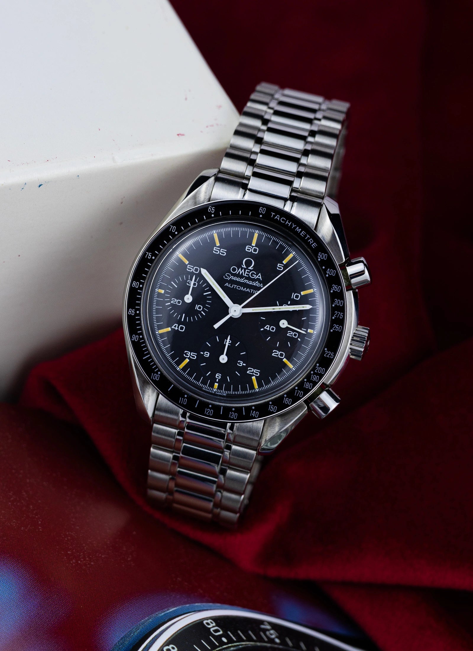 1996 Omega Speedmaster Reduced 3510.50.00 Full Set