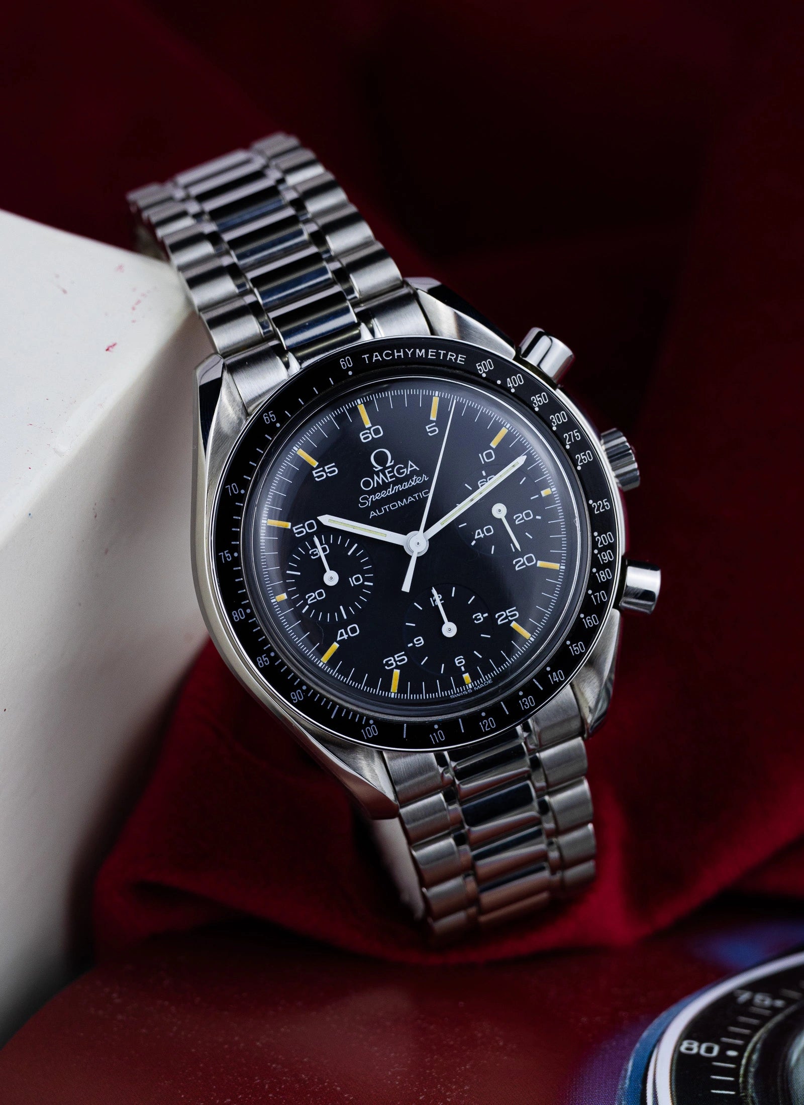 1996 Omega Speedmaster Reduced 3510.50.00 Full Set