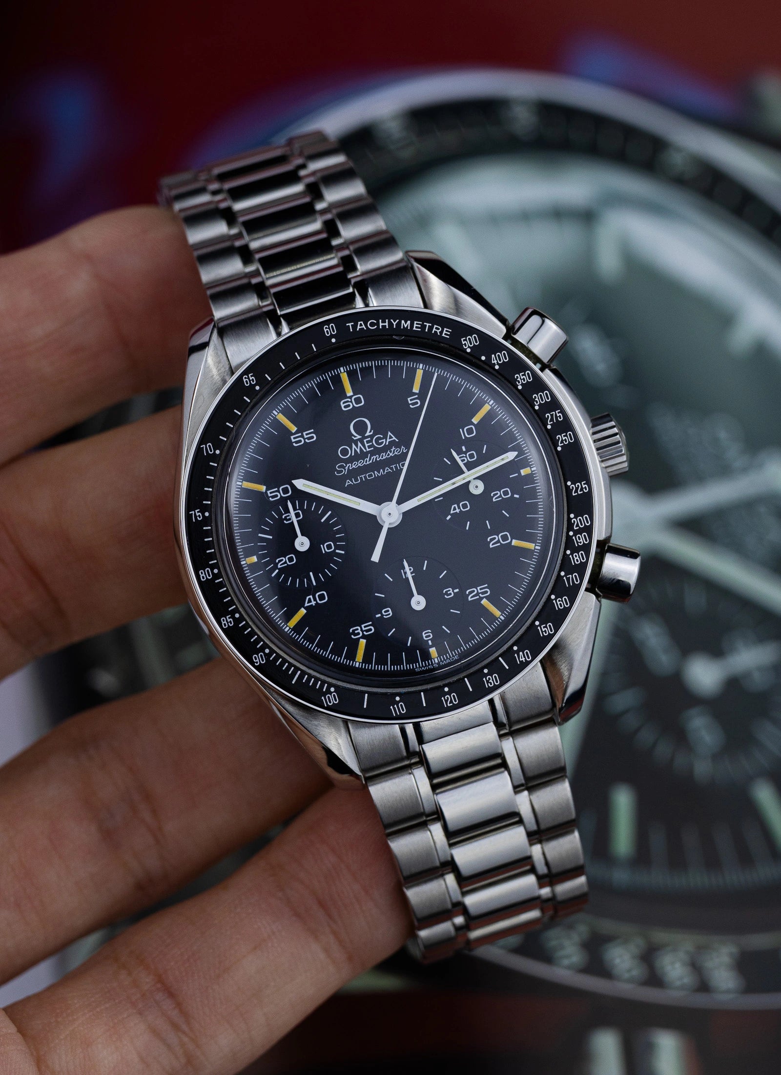1996 Omega Speedmaster Reduced 3510.50.00 Full Set