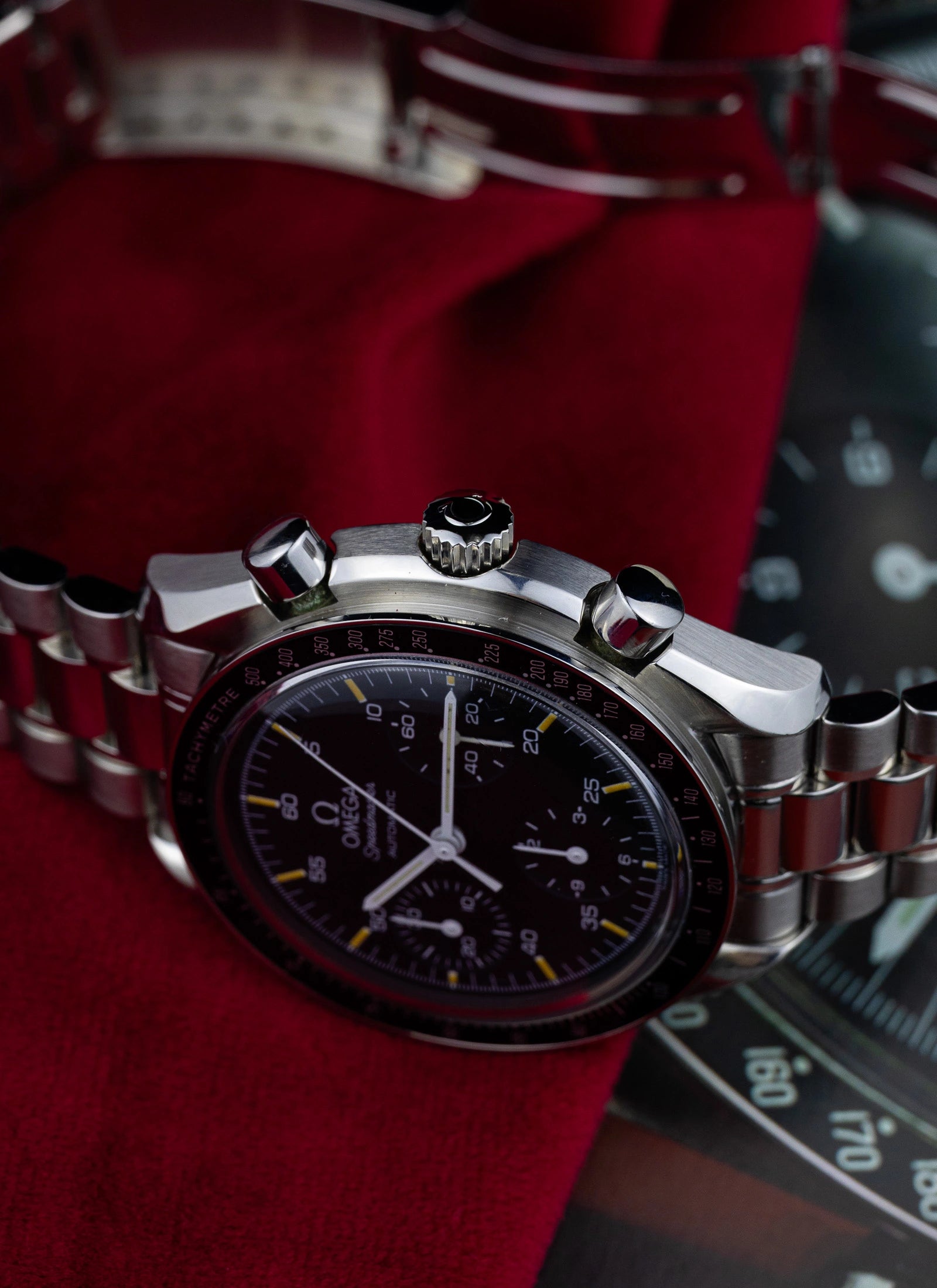 1996 Omega Speedmaster Reduced 3510.50.00 Full Set