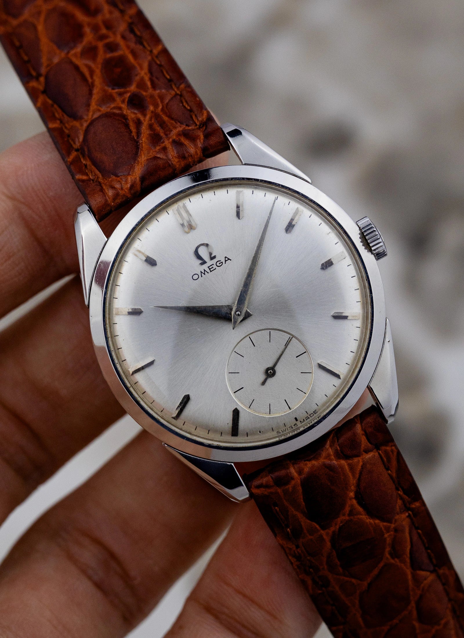 1956 Omega Sub Second 2900-1 cal. 267 Serviced