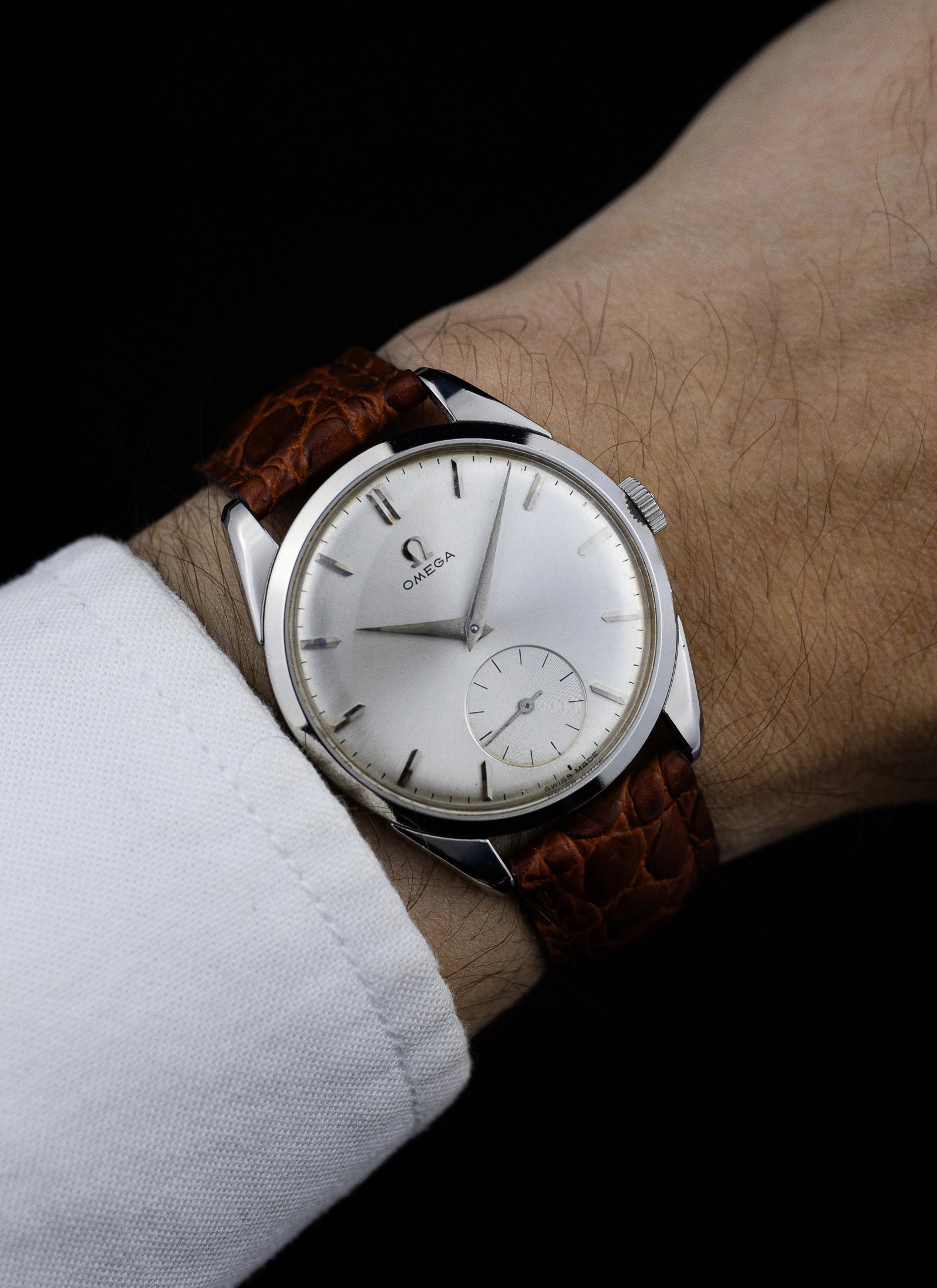 1956 Omega Sub Second 2900-1 cal. 267 Serviced