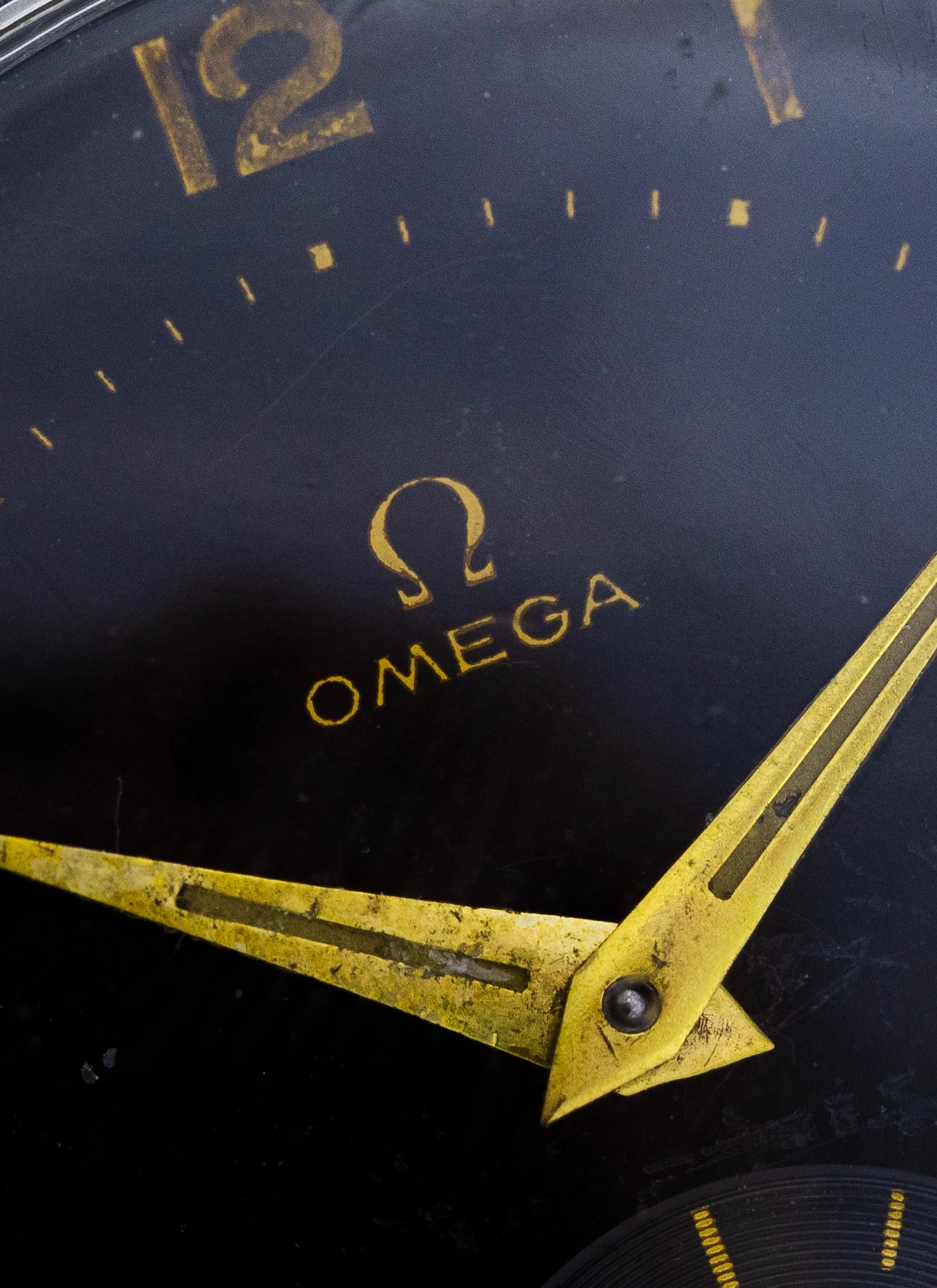 1950 Omega Seamaster Black Dial 2640-5SC cal. 265 Serviced