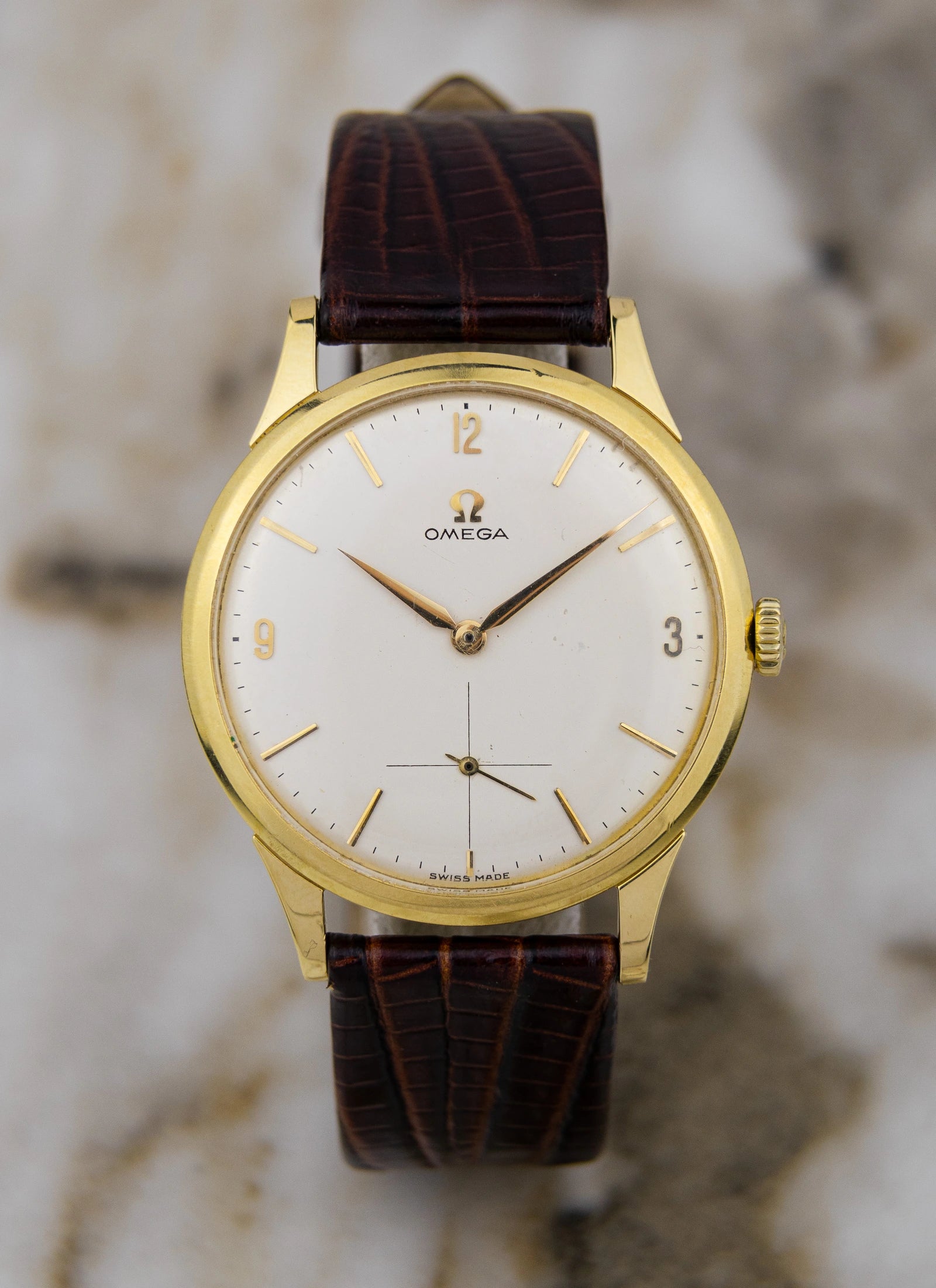 1959 18K Omega Tresor 14707 cal. 268