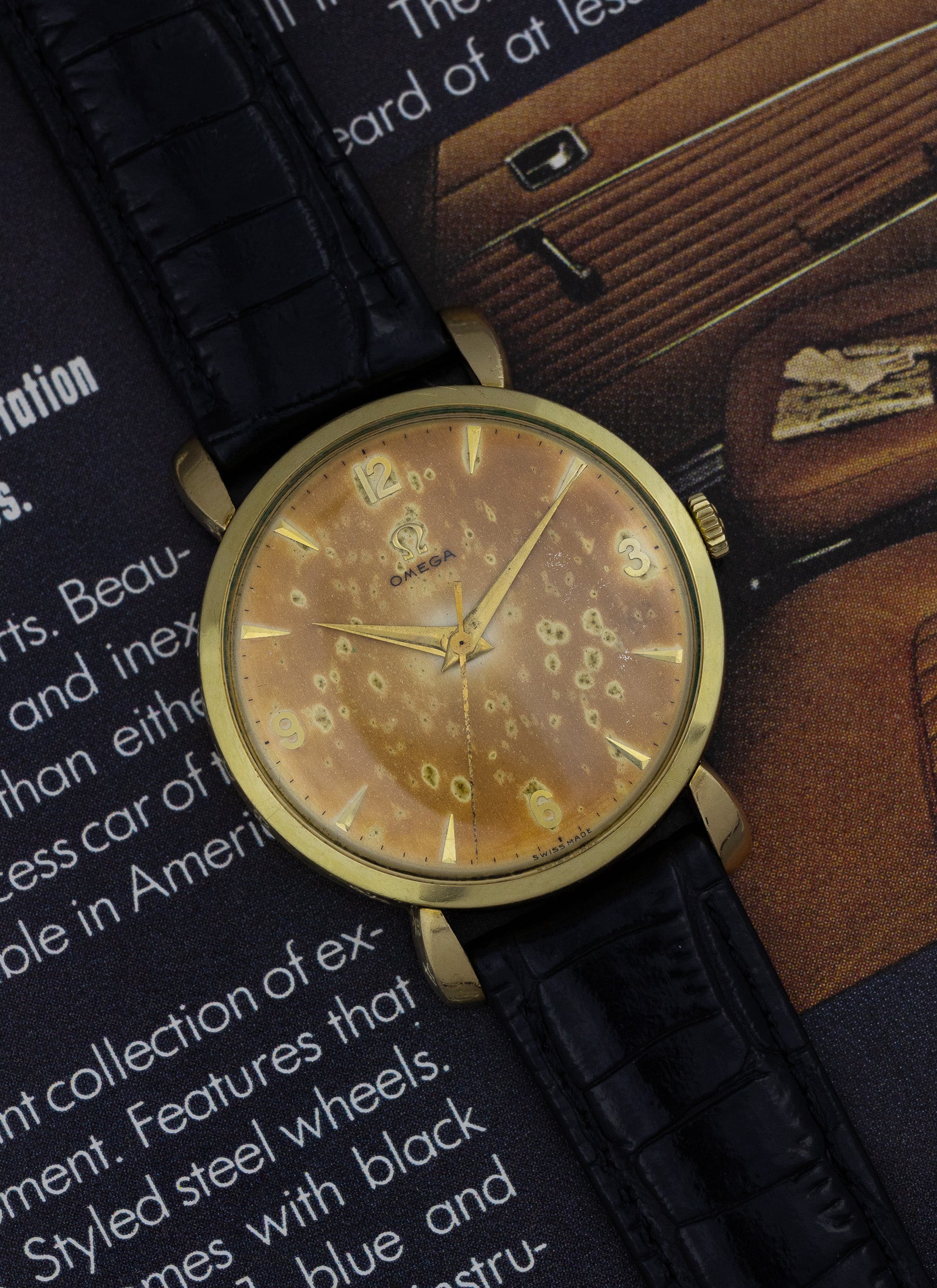 1952 Omega Gold-Filled Tropical Dial 2720-SC cal. 283