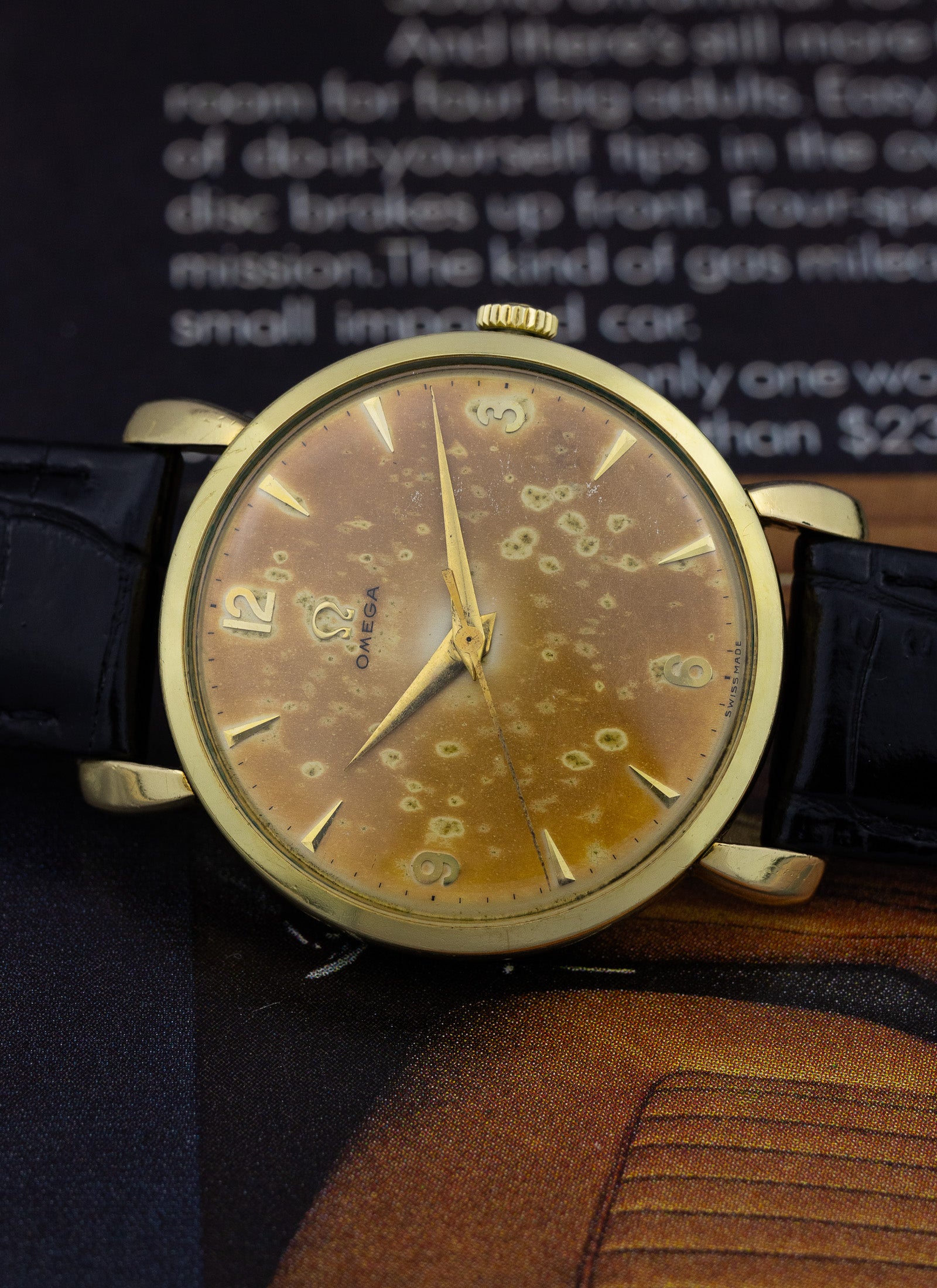 1952 Omega Gold-Filled Tropical Dial 2720-SC cal. 283