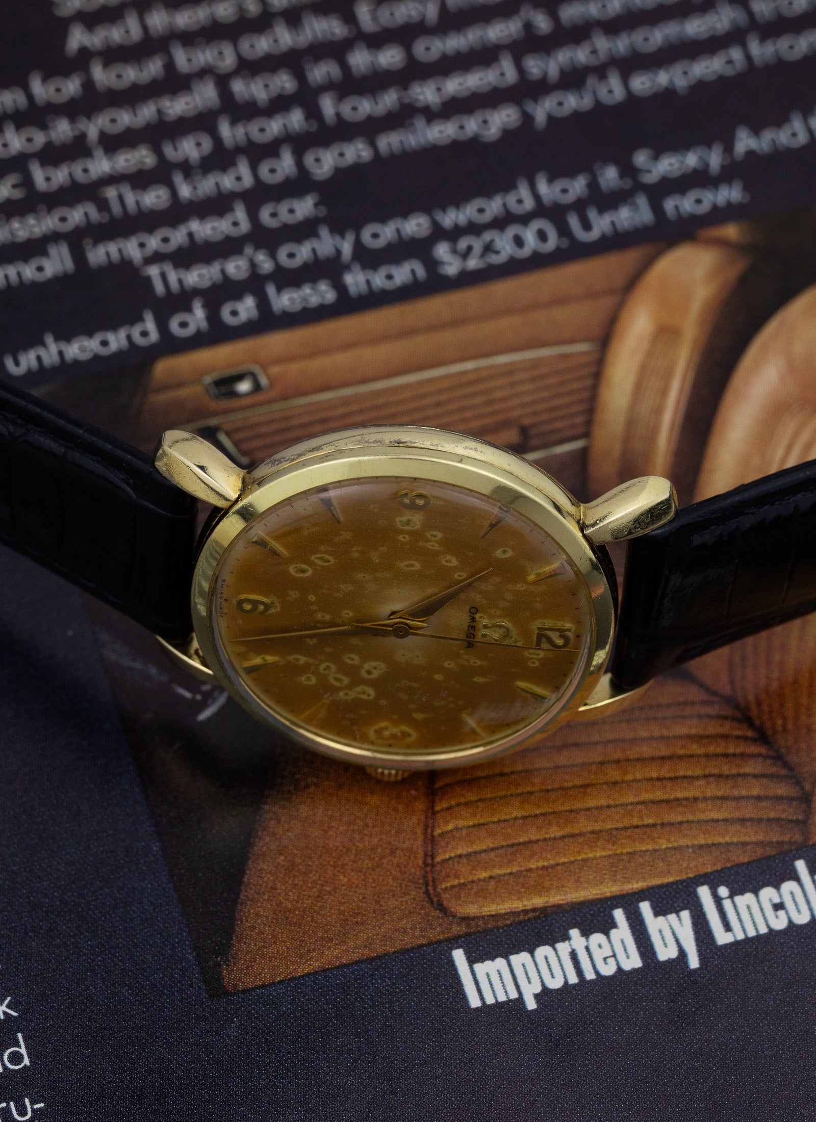 1952 Omega Gold-Filled Tropical Dial 2720-SC cal. 283