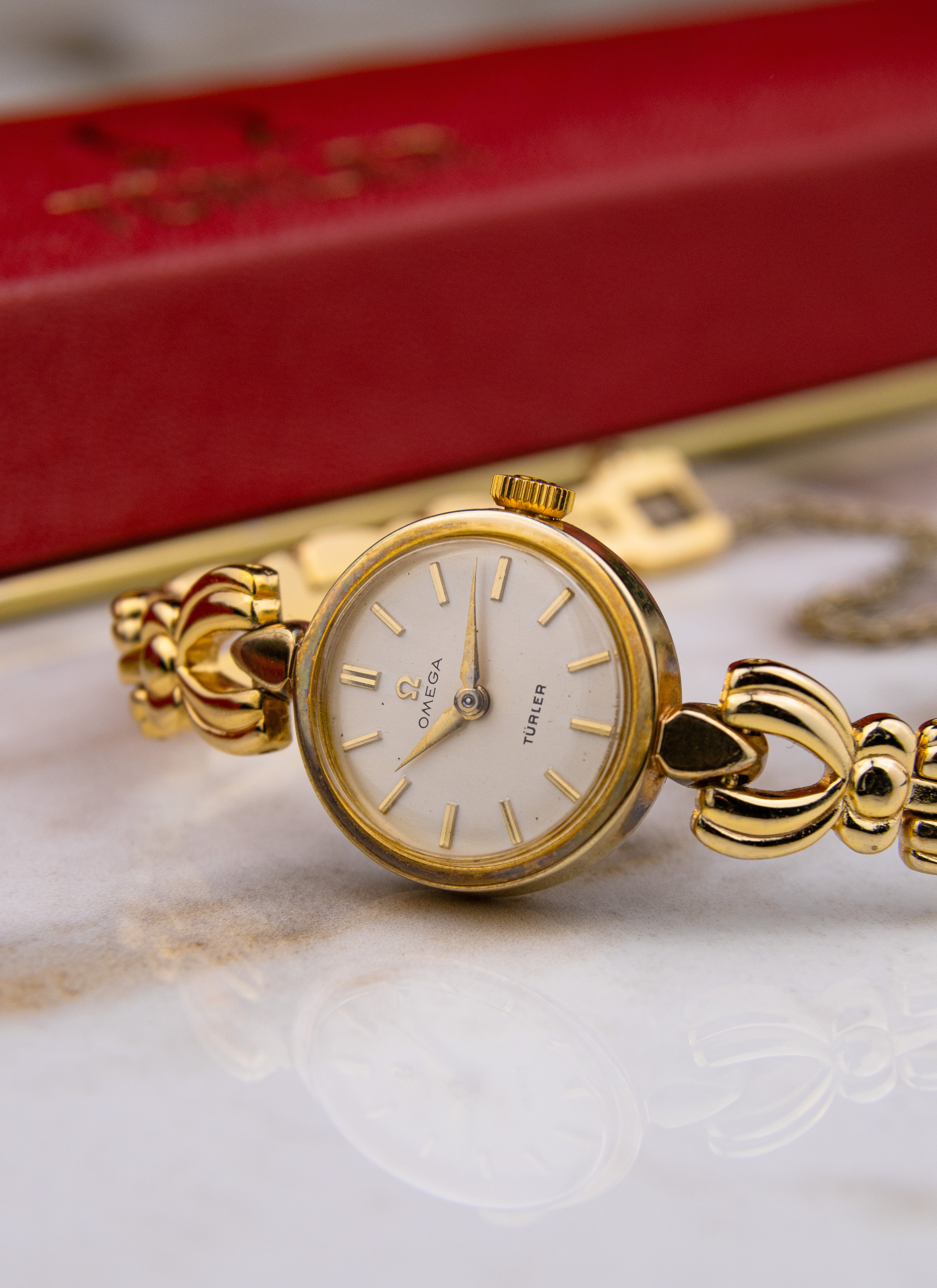 1959 Lady Omega Turler Double Signed 10981 cal. 244