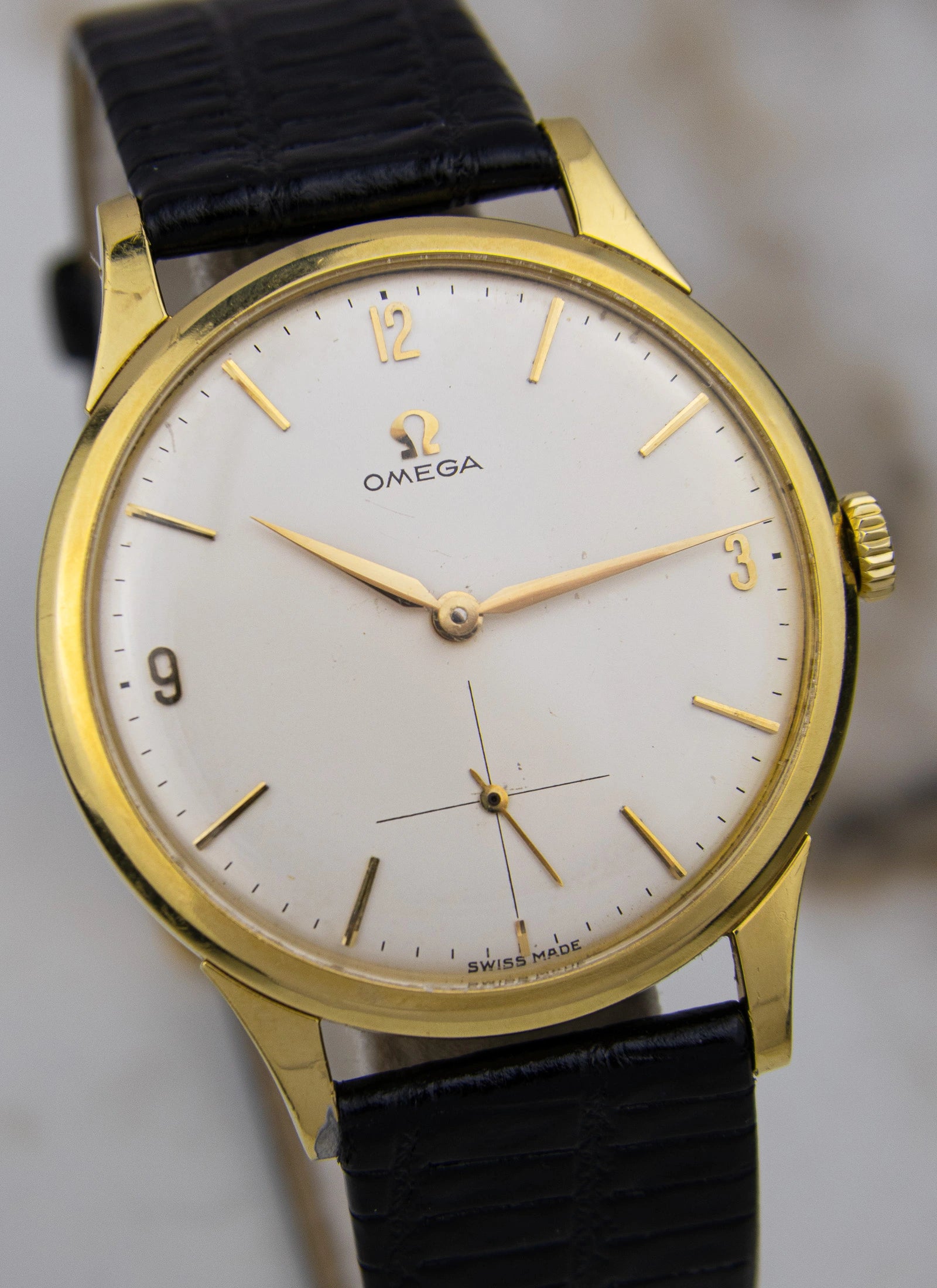 1959 18K Omega Tresor 14707 cal. 268