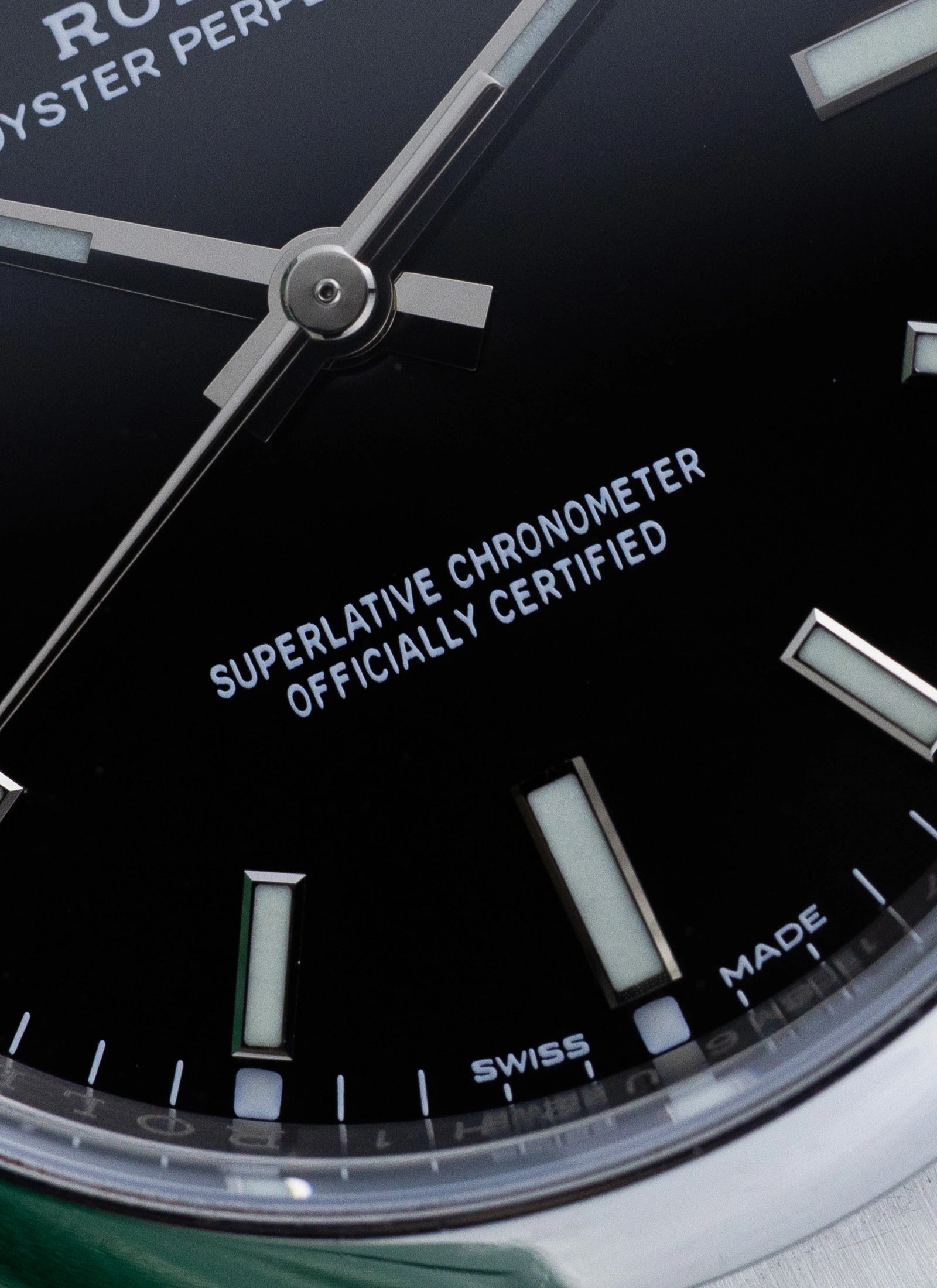 2010s Rolex Oyster Perpetual Black Dial 114200 Box