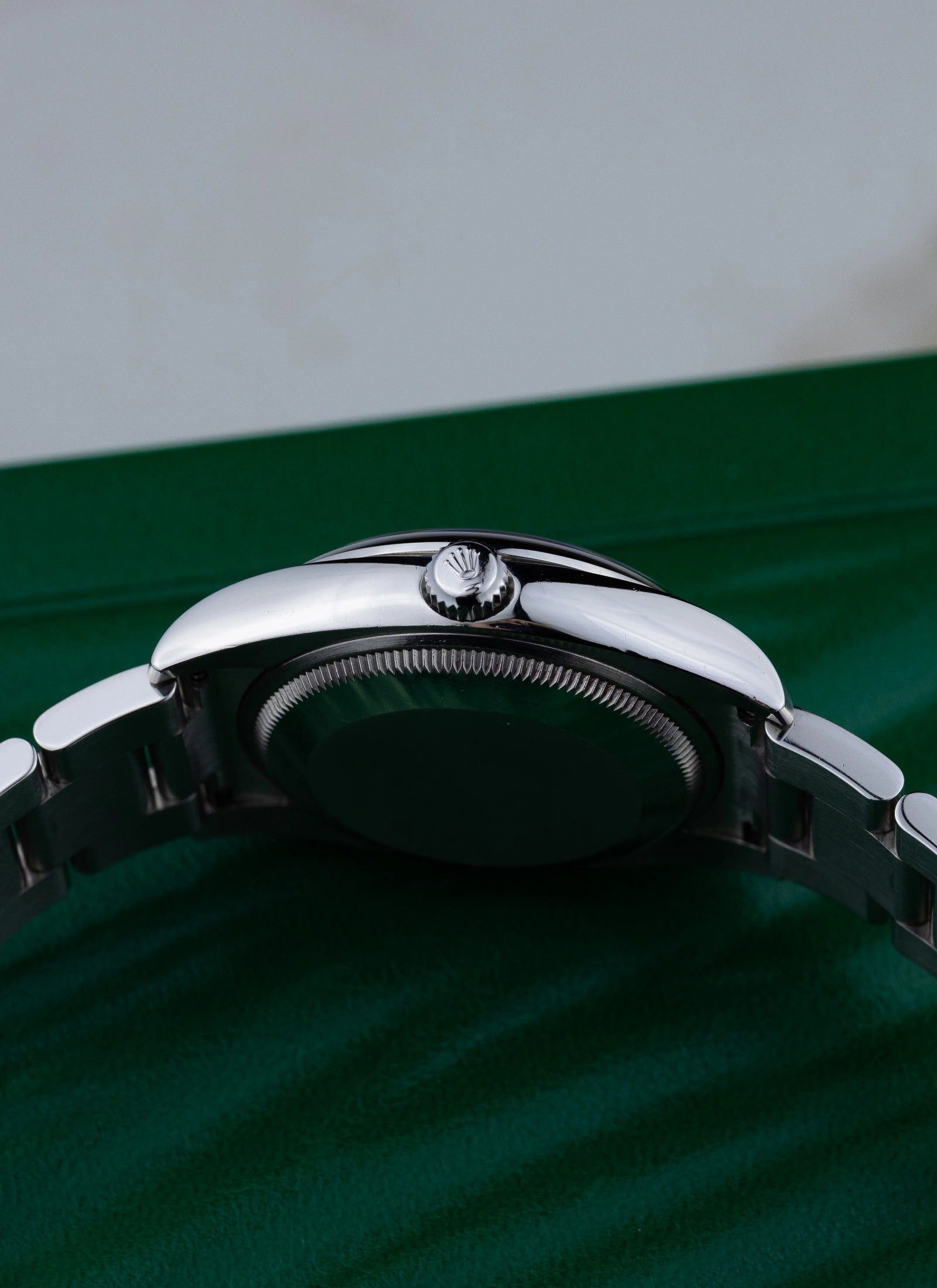 2010s Rolex Oyster Perpetual Black Dial 114200 Box