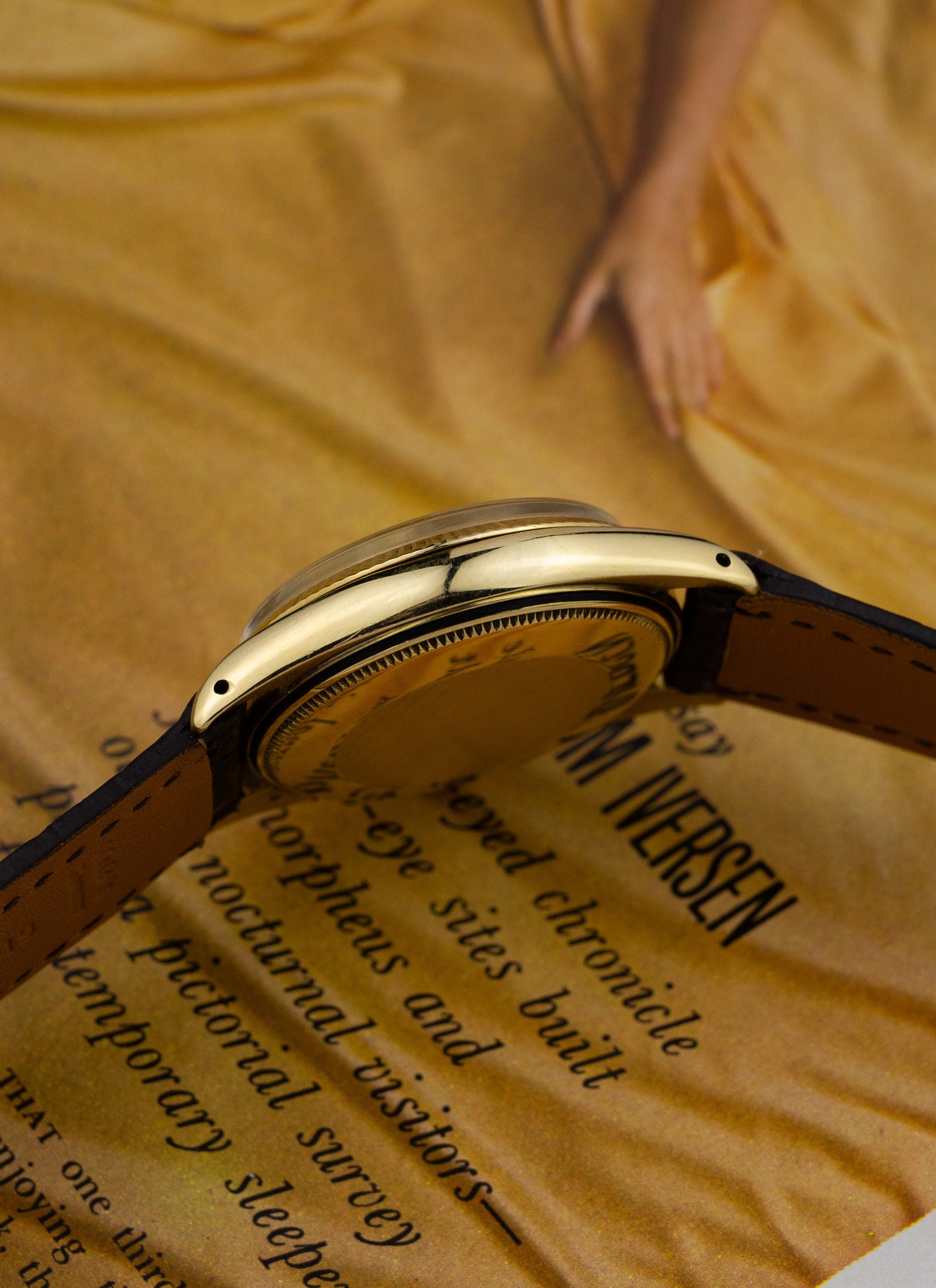 1970 18K Rolex Oyster Perpetual 1503 Box