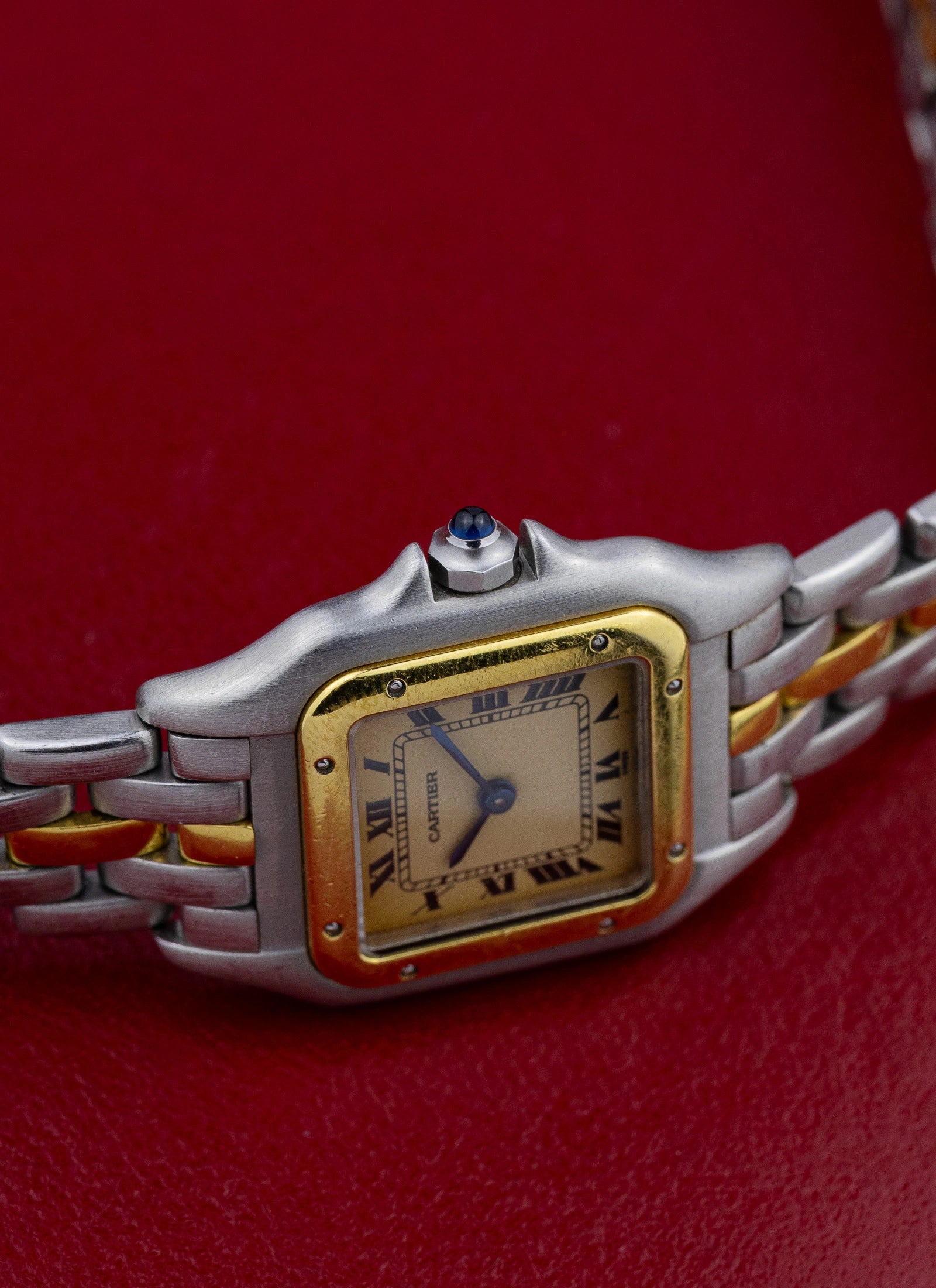 1990s Cartier Panthere Mini Cream Dial