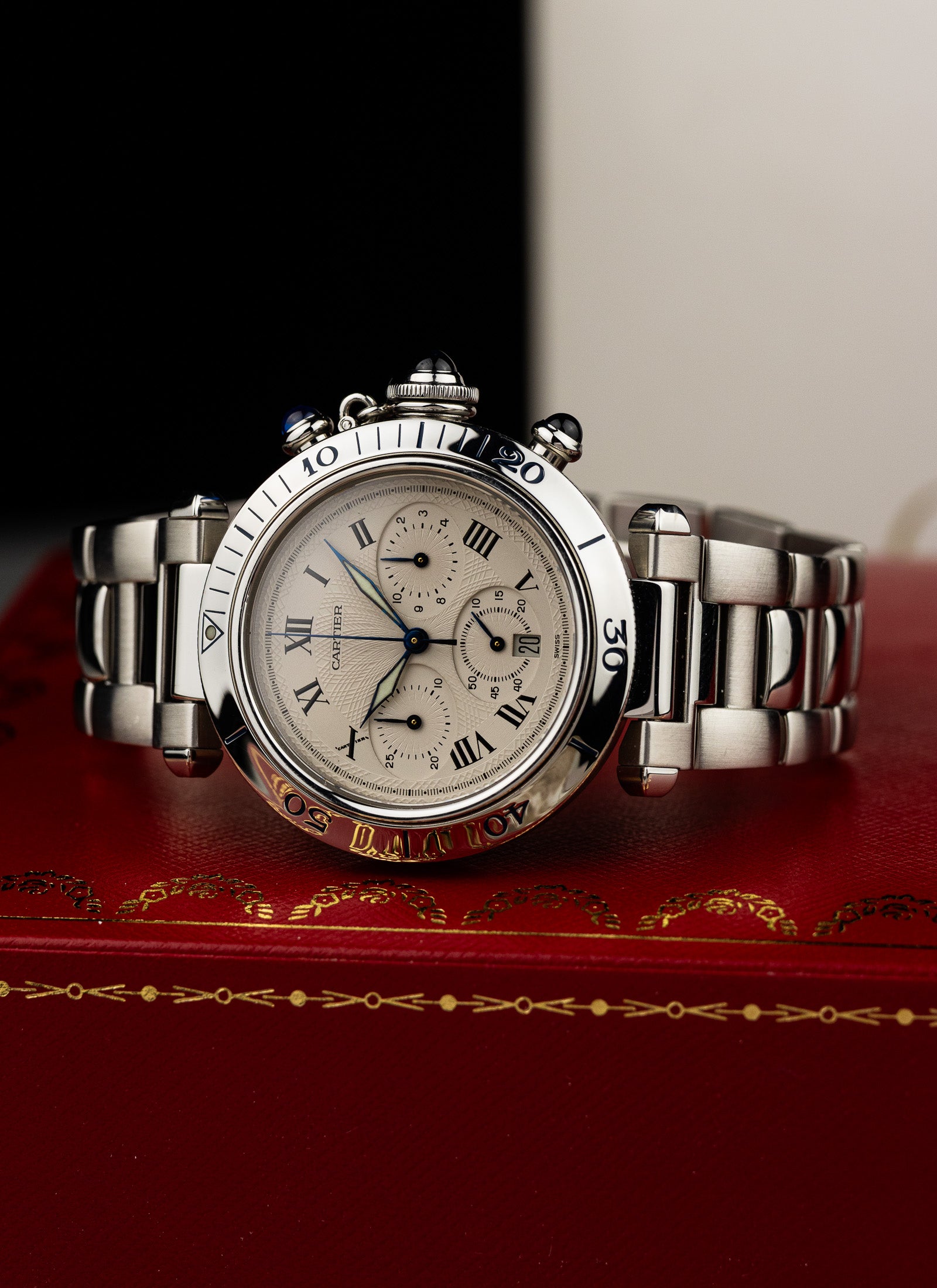 2000s Cartier Pasha Chronograph 1050 Box