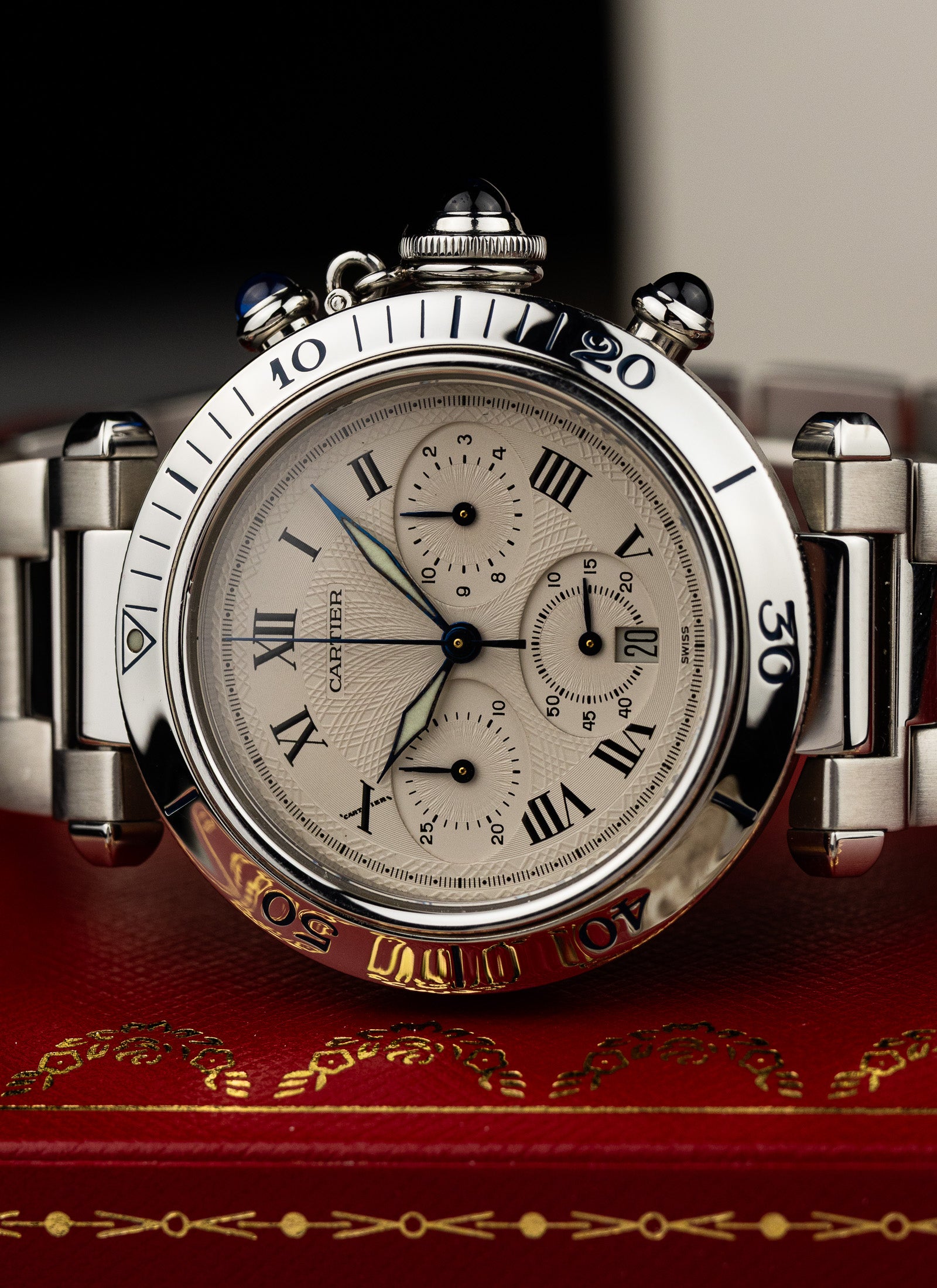 2000s Cartier Pasha Chronograph 1050 Box
