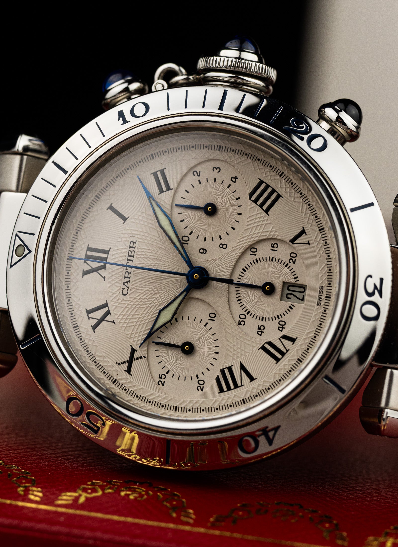 2000s Cartier Pasha Chronograph 1050 Box