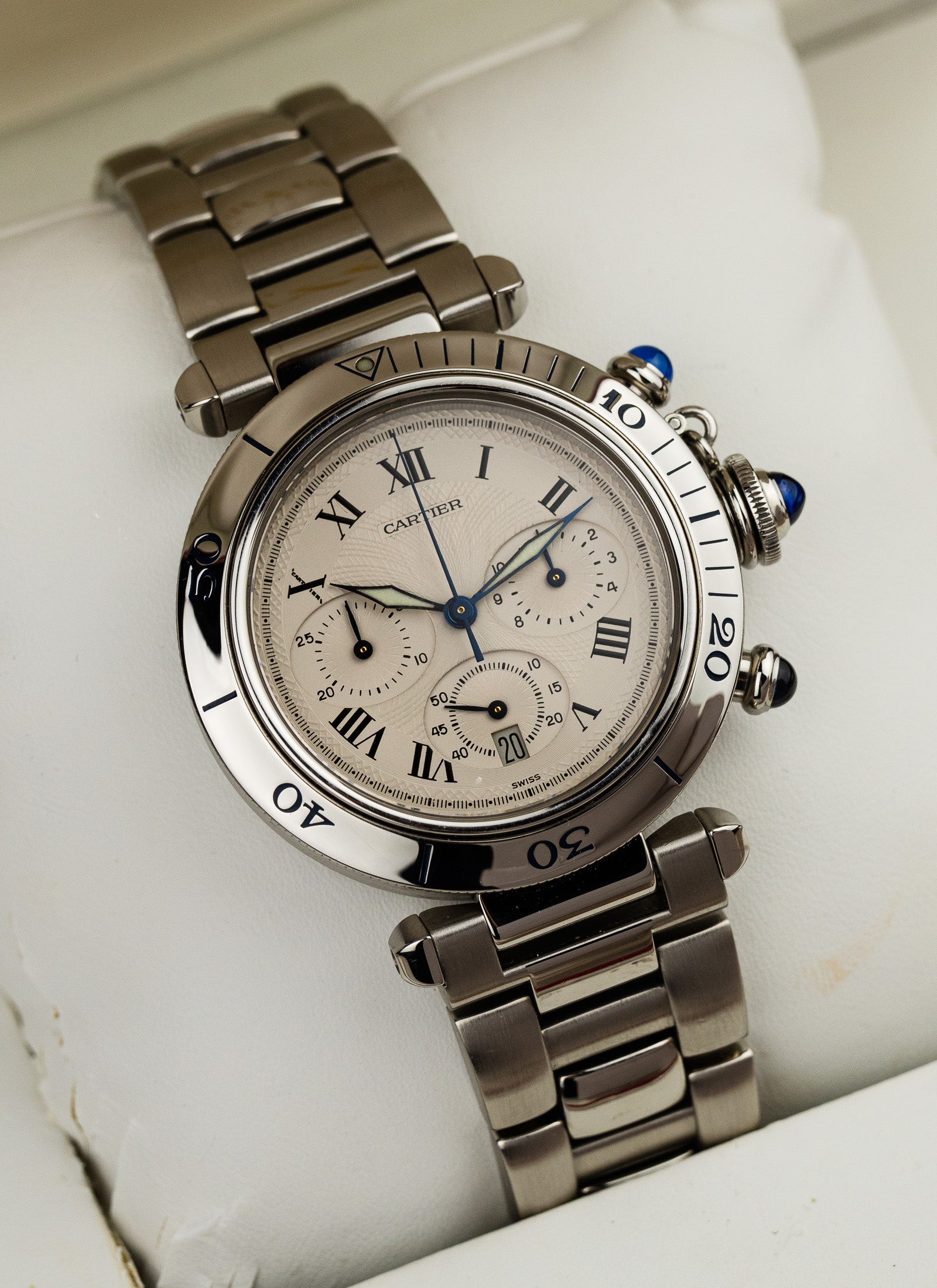2000s Cartier Pasha Chronograph 1050 Box