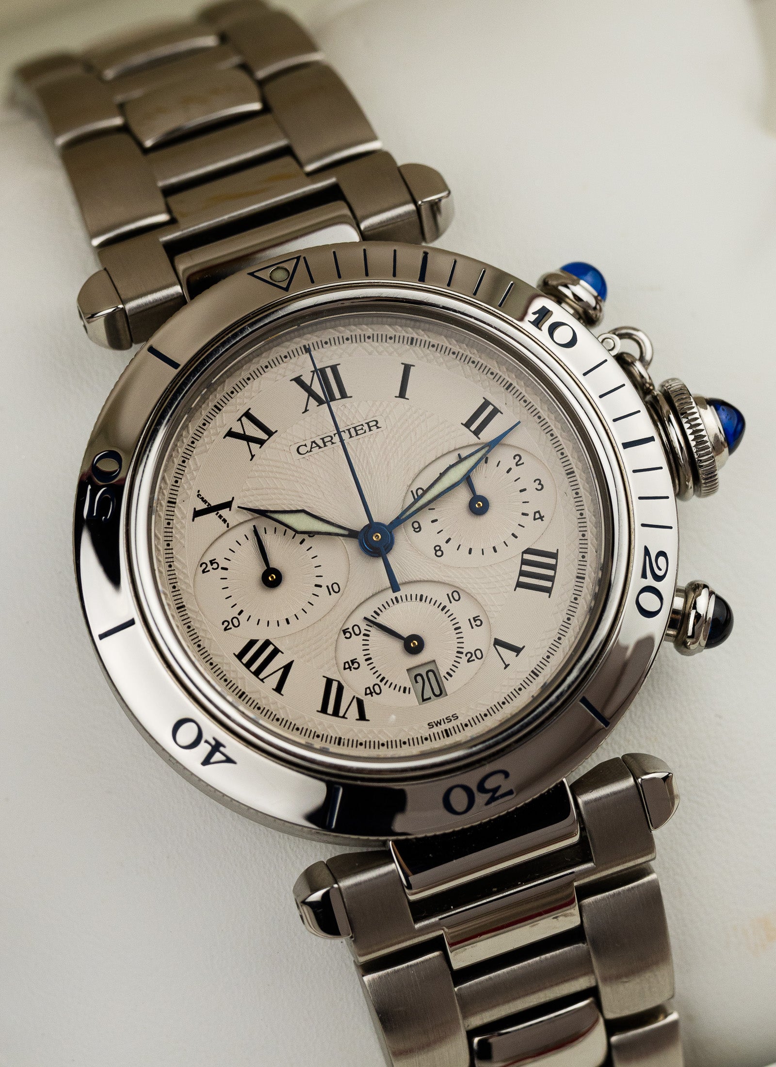 2000s Cartier Pasha Chronograph 1050 Box
