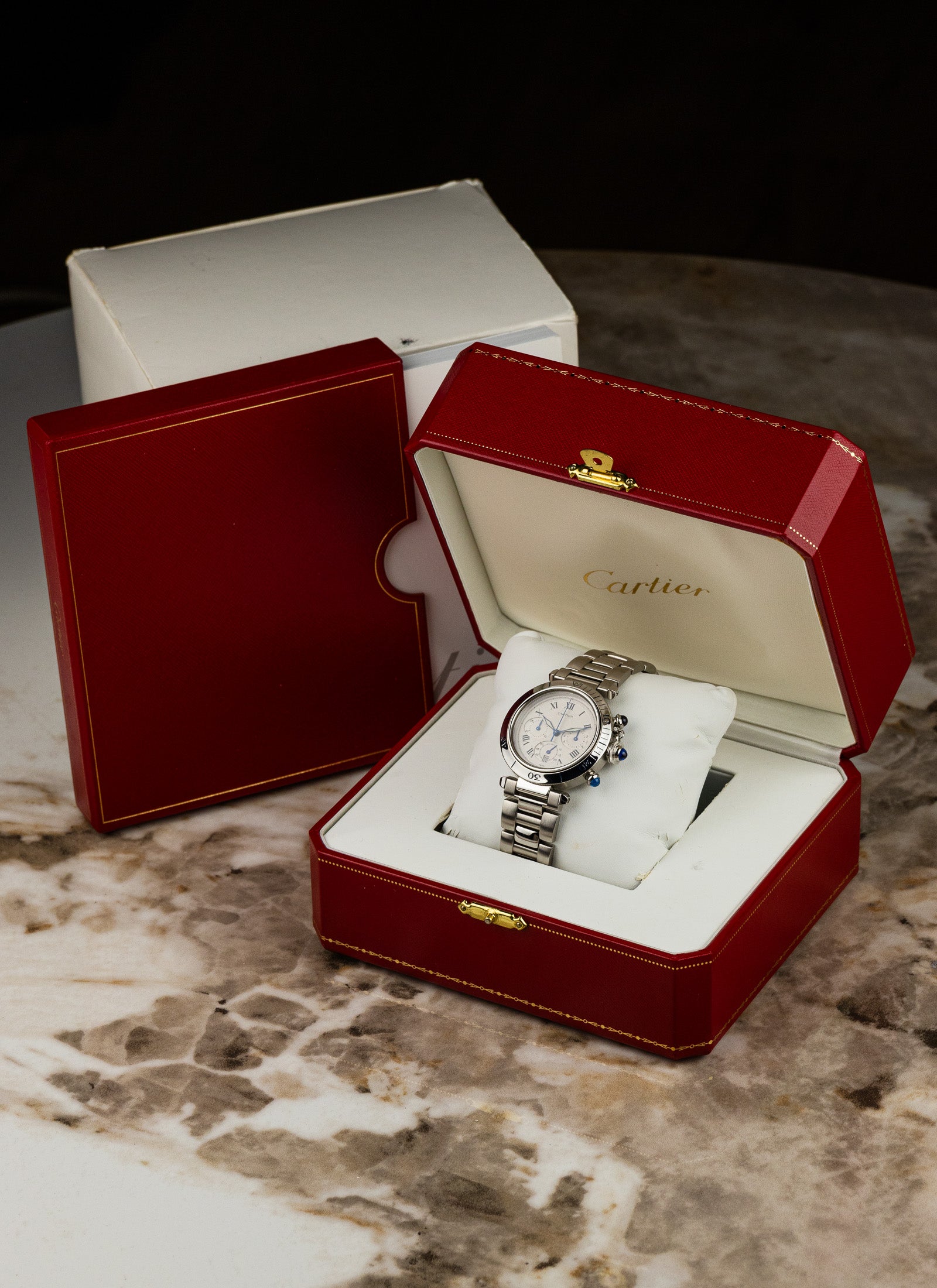2000s Cartier Pasha Chronograph 1050 Box