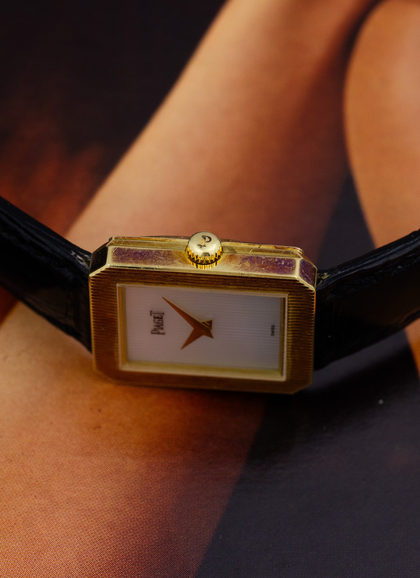 1990s 18K Lady Piaget Protocole MOP Dial 8354N Unpolished