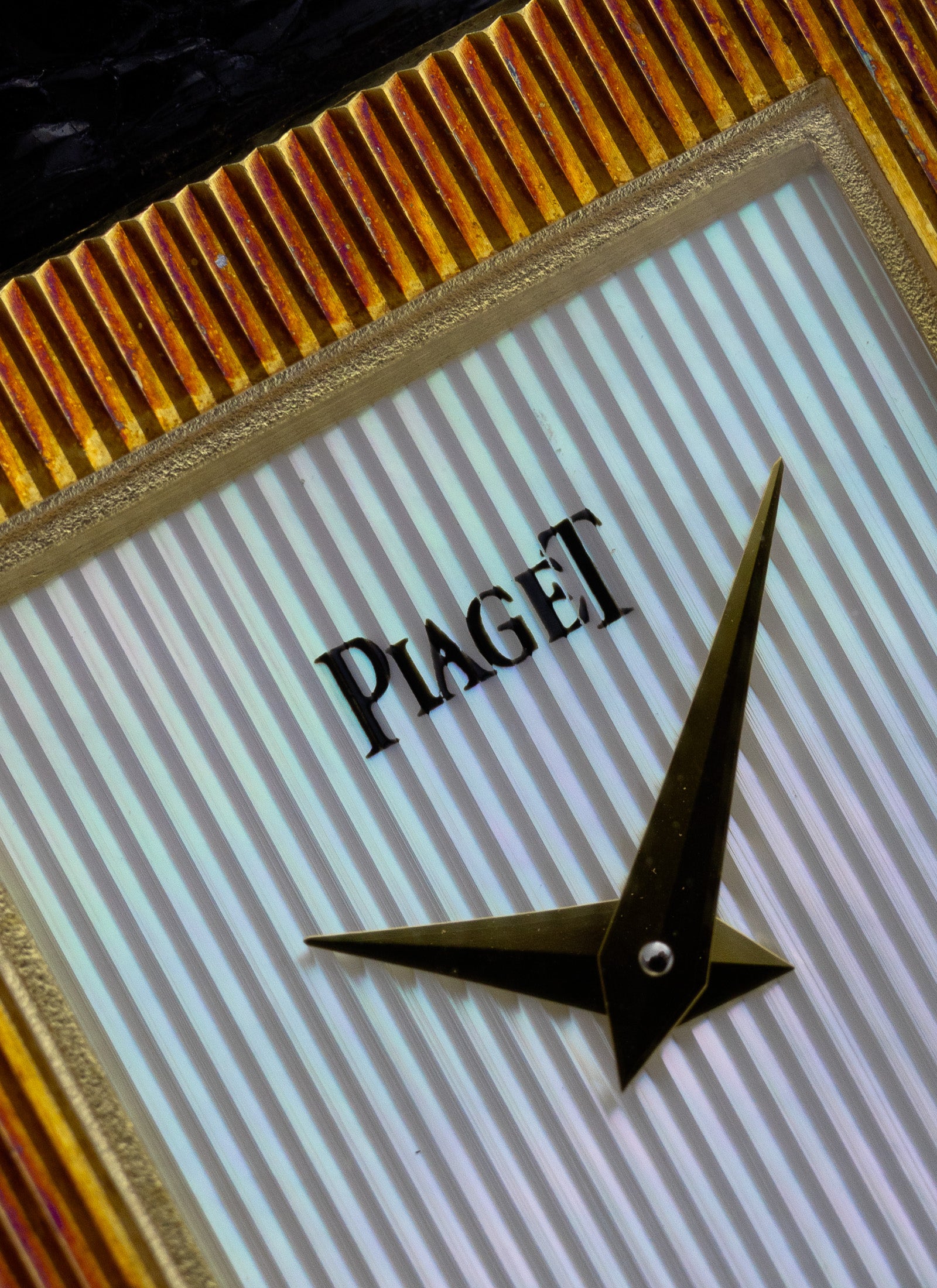 1990s 18K Lady Piaget Protocole MOP Dial 8354N Unpolished