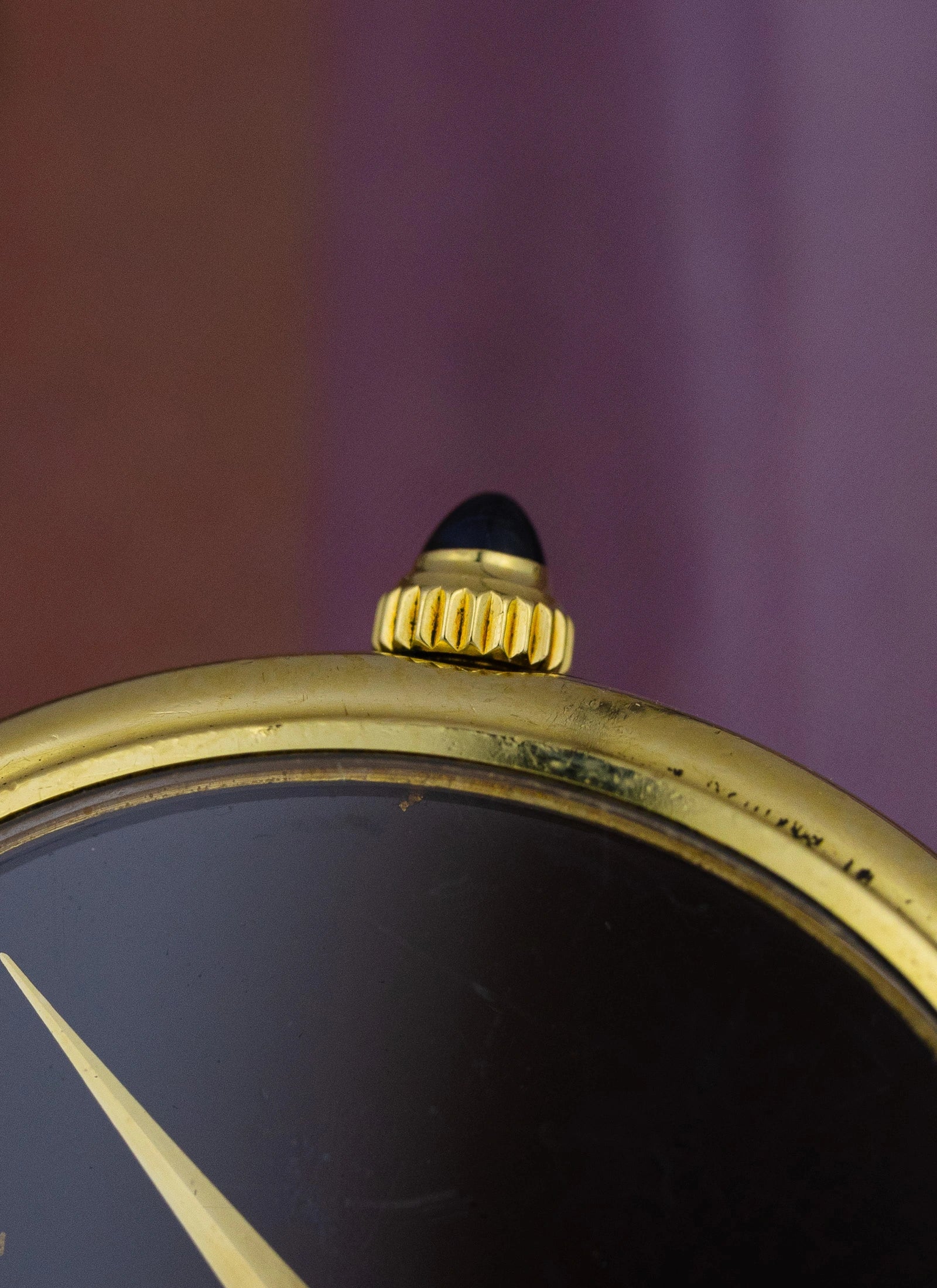1970s 18K Piaget Ellipse Black Dial 9822