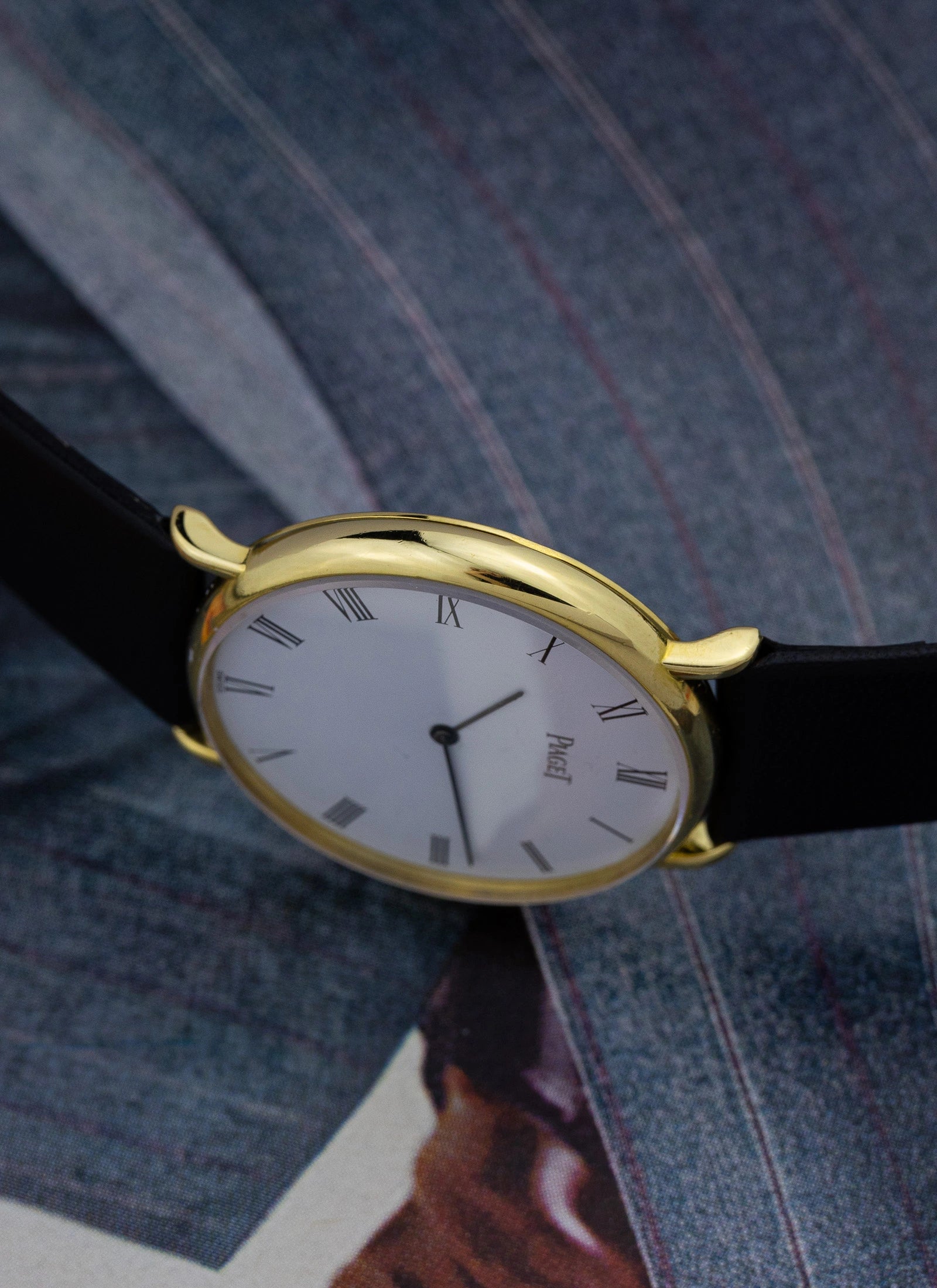 1990s 18K Piaget Ultra Thin 9065N cal. 9P2 Serviced