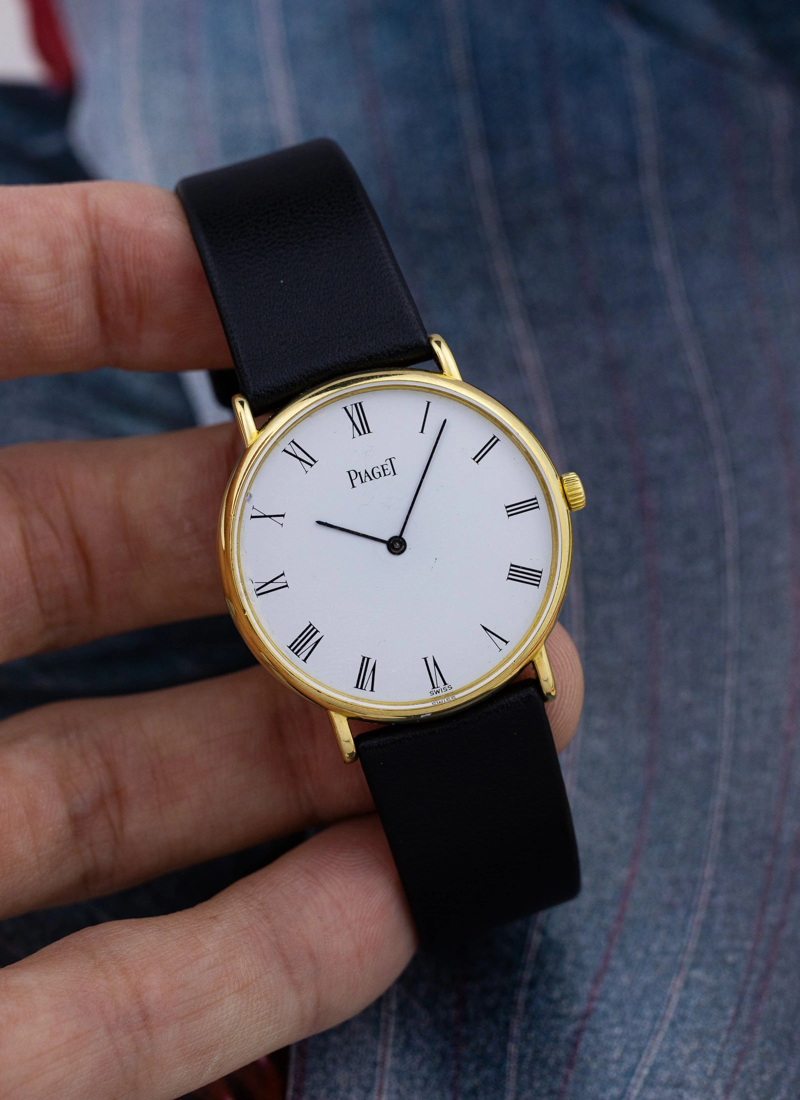 1990s 18K Piaget Ultra Thin 9065N cal. 9P2 Serviced