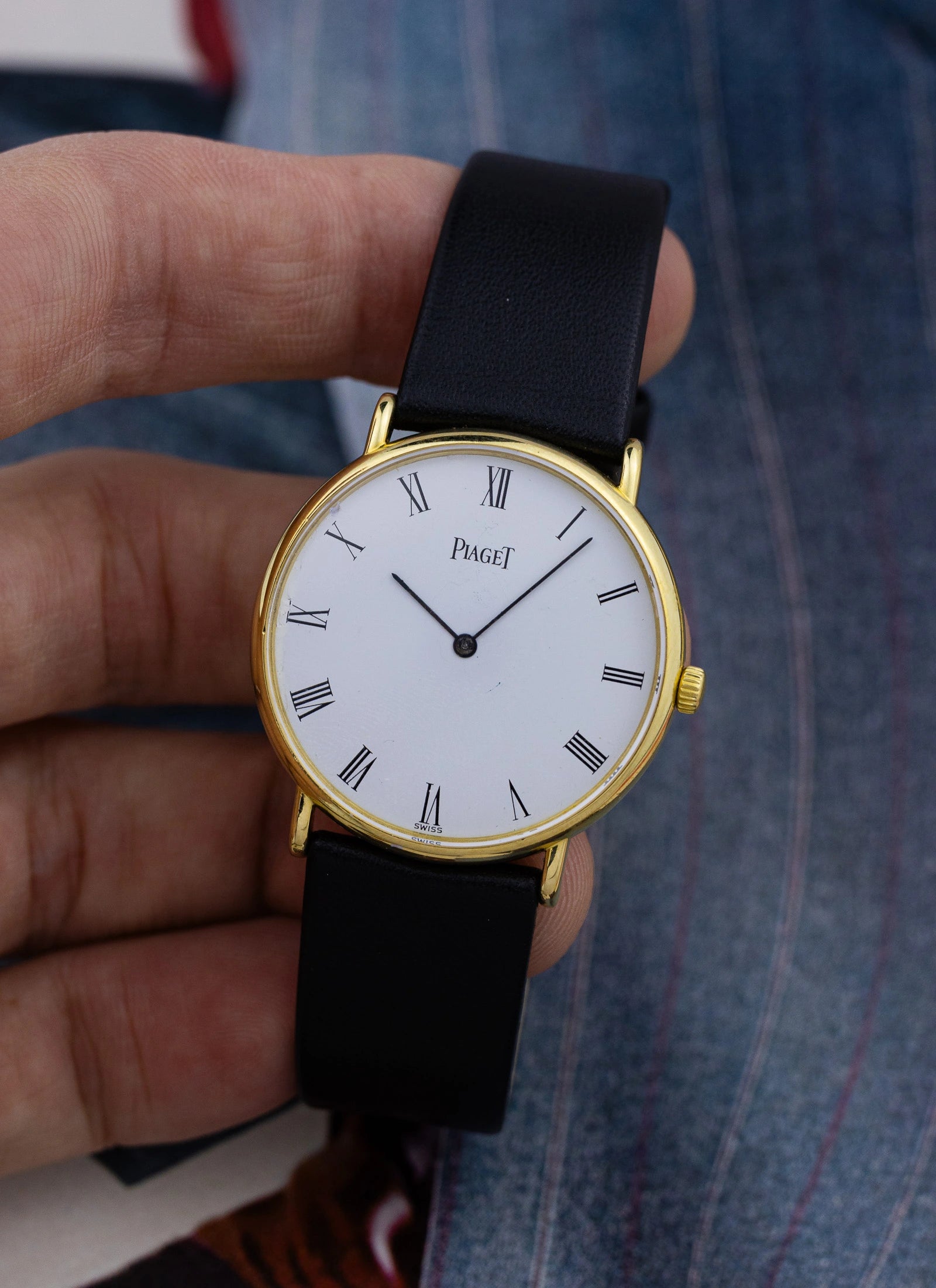 1990s 18K Piaget Ultra Thin 9065N cal. 9P2 Serviced