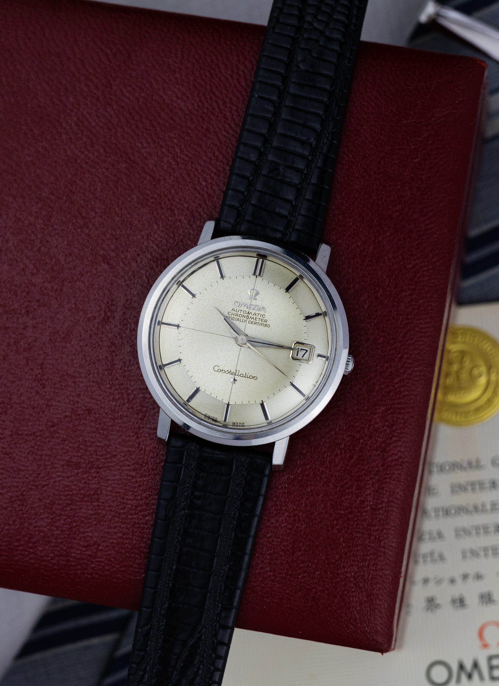 1963 Omega Constellation Pie Pan 168.004 cal. 561 Serviced Full Set