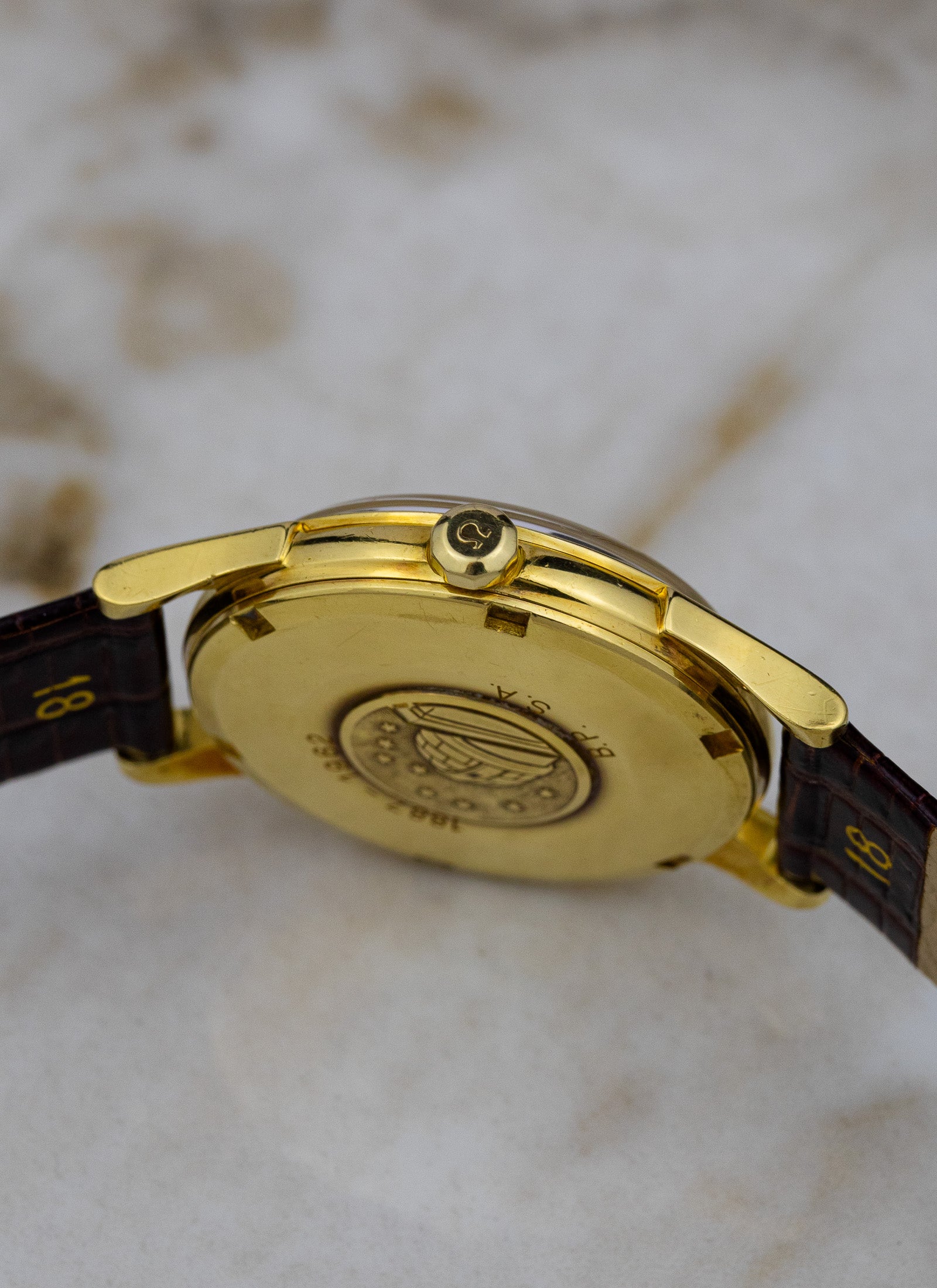 1961 18K Omega Constellation Pie Pan 14393 cal. 561 Serviced in