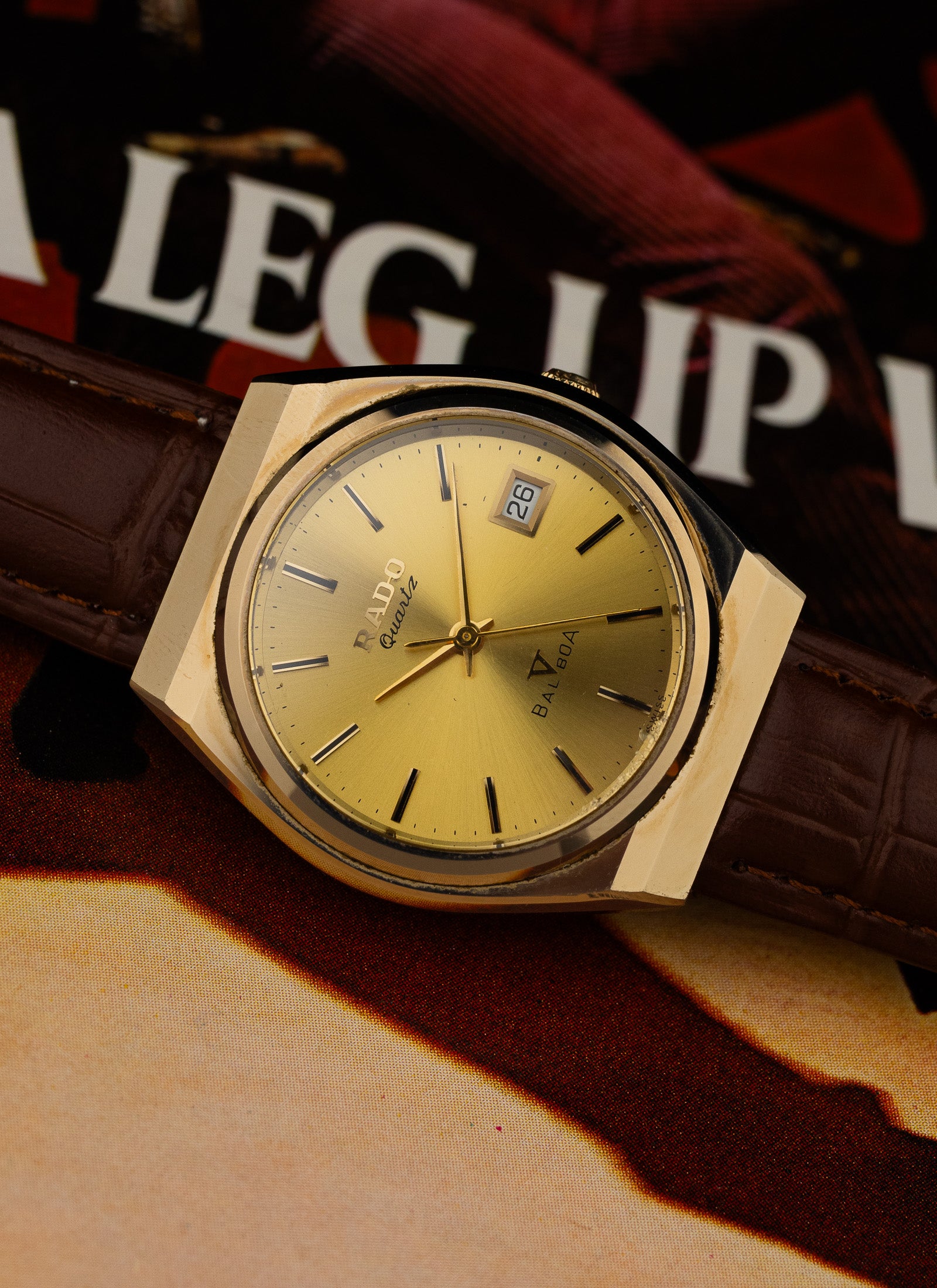 1980s Rado Balboa Tungsten Case 732.9591.3
