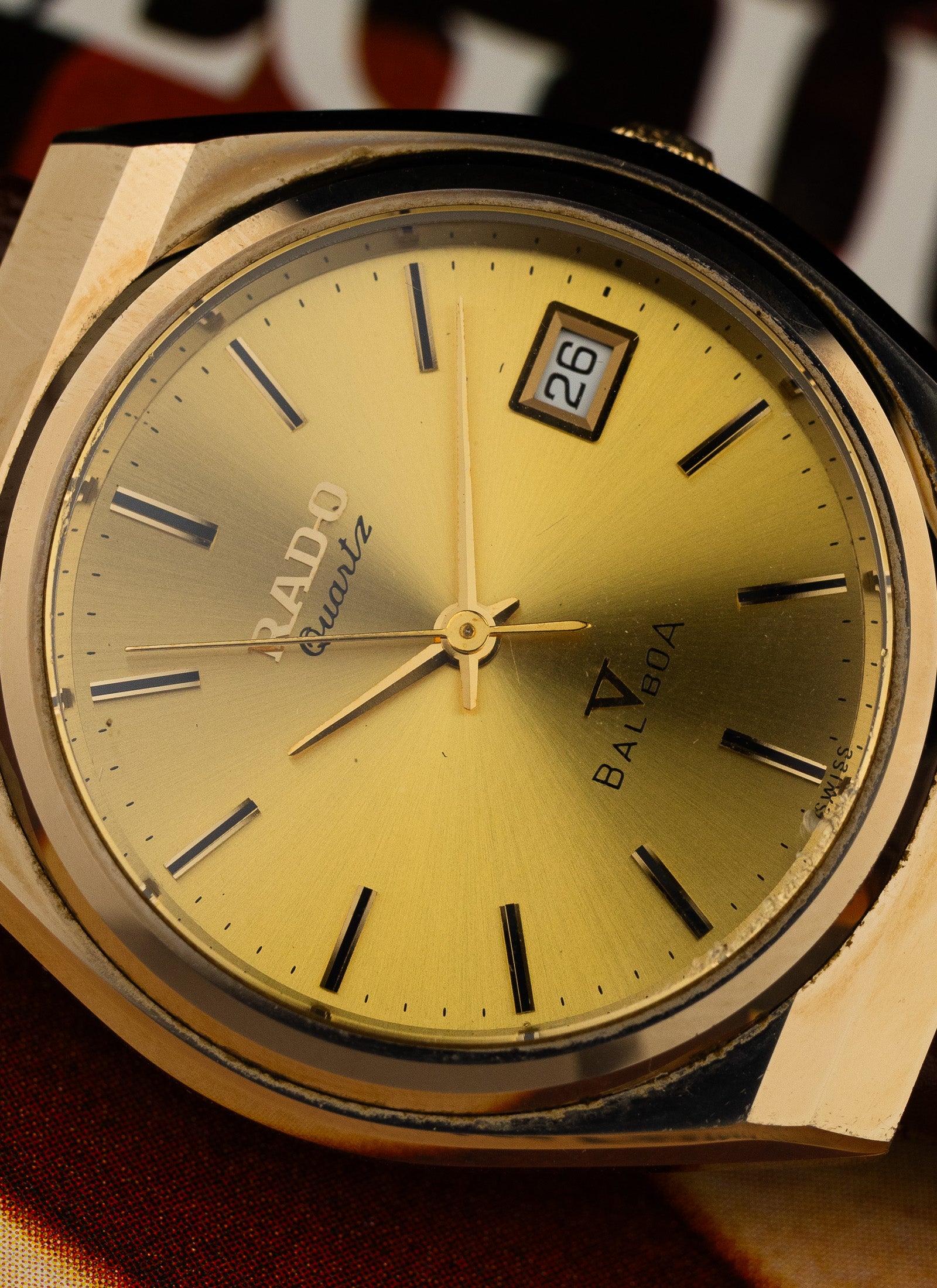 1980s Rado Balboa Tungsten Case 732.9591.3