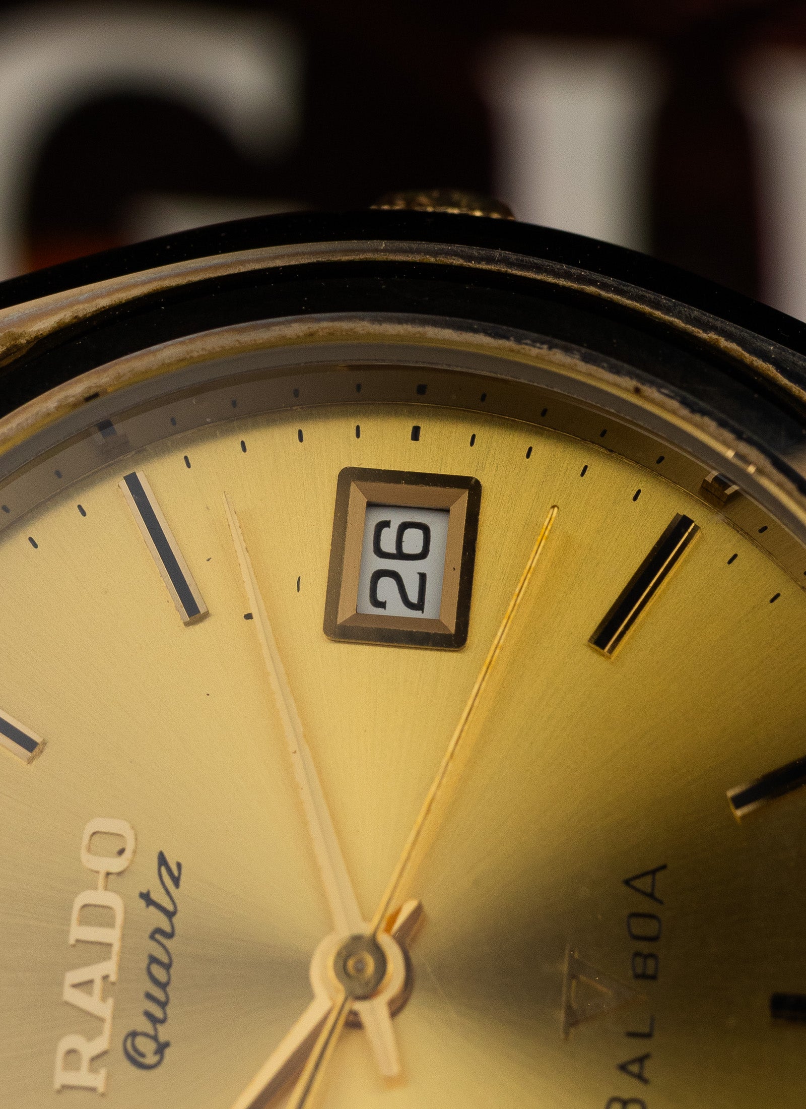 1980s Rado Balboa Tungsten Case 732.9591.3