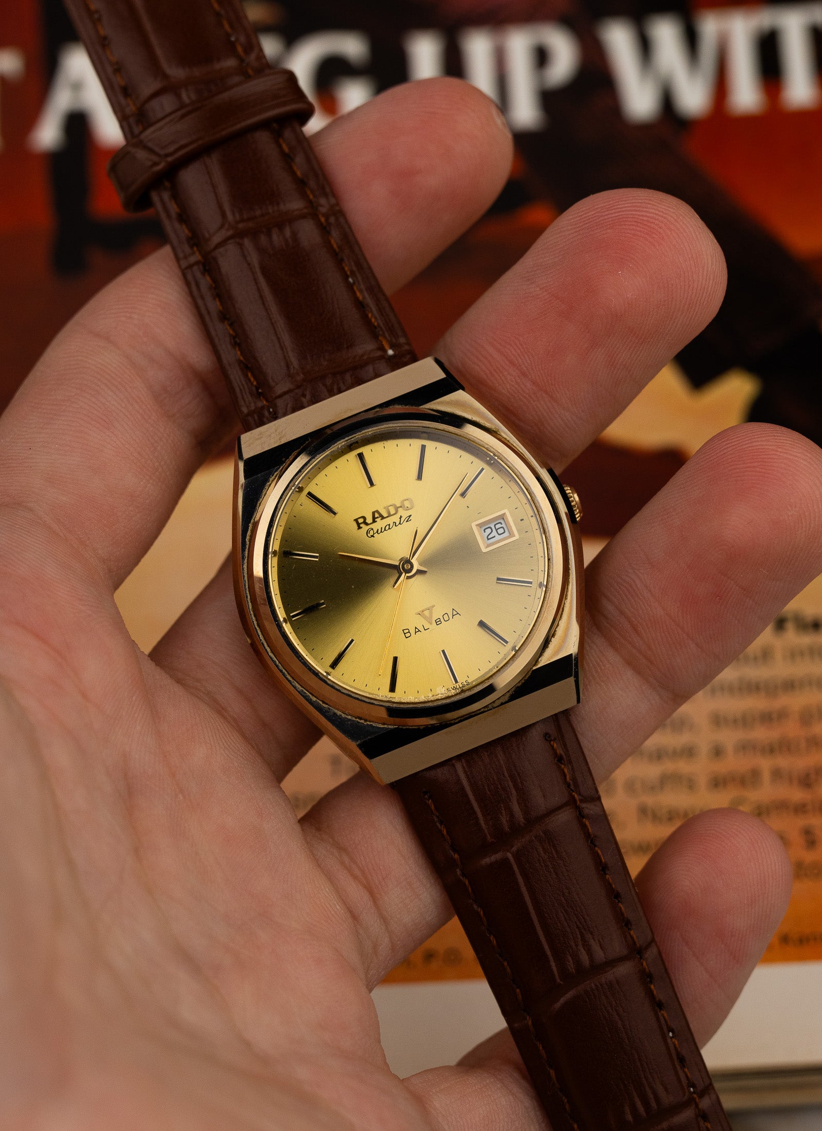 1980s Rado Balboa Tungsten Case 732.9591.3