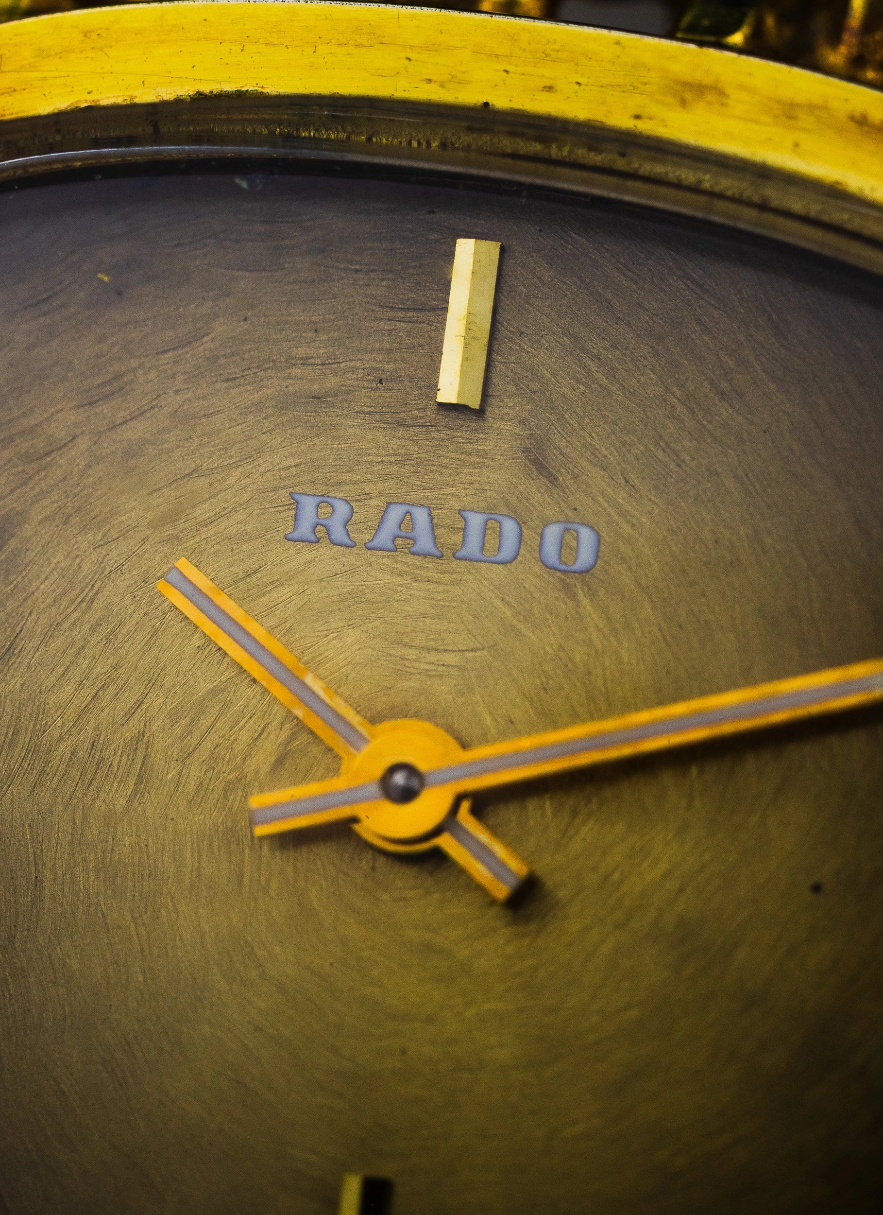 1970s Lady Rado Brown Dial