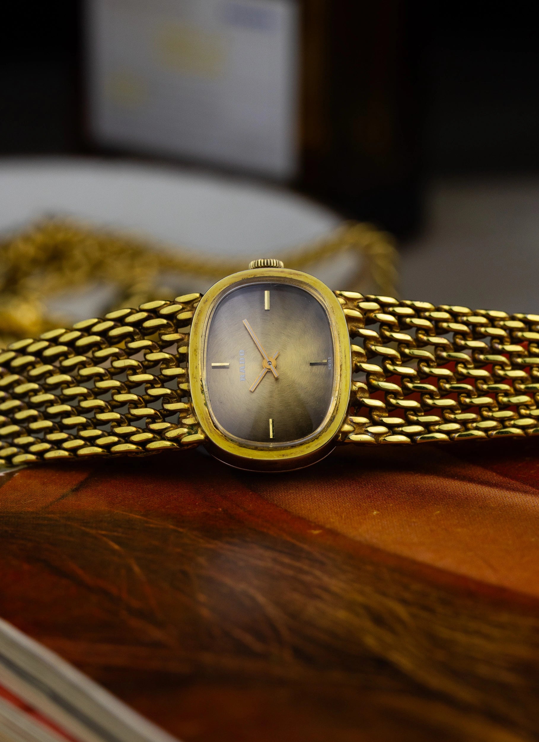 1970s Lady Rado Brown Dial