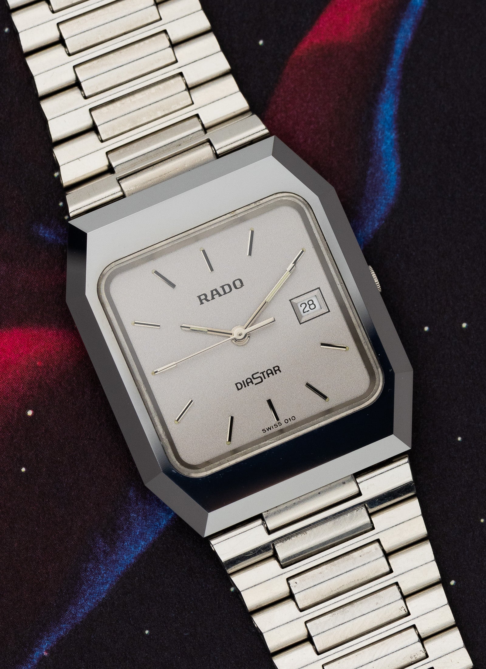 1980s Rado DiaStar Tungsten Case 911.13807