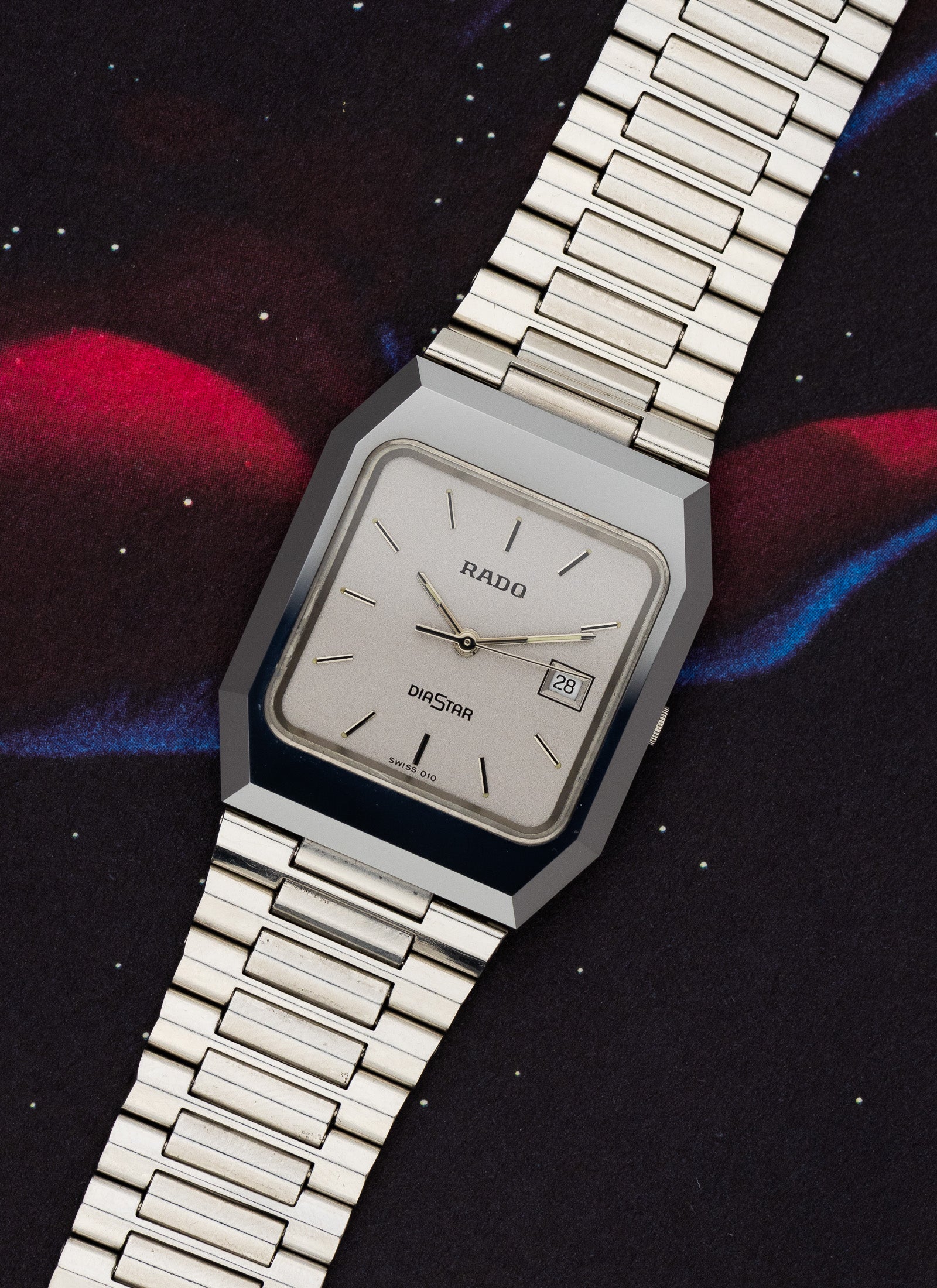 1980s Rado DiaStar Tungsten Case 911.13807
