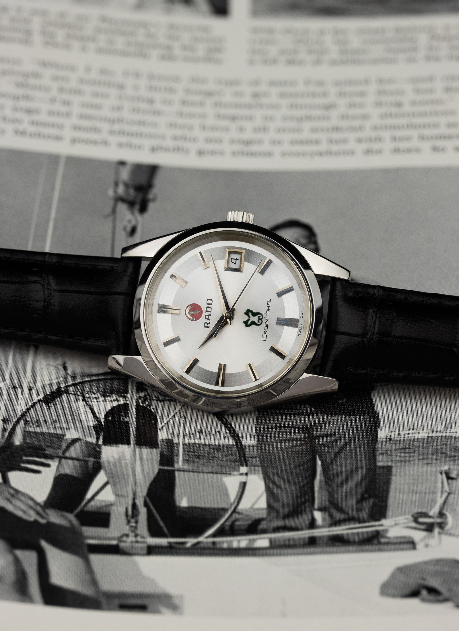 1980s Rado Green Horse 633.3671.4