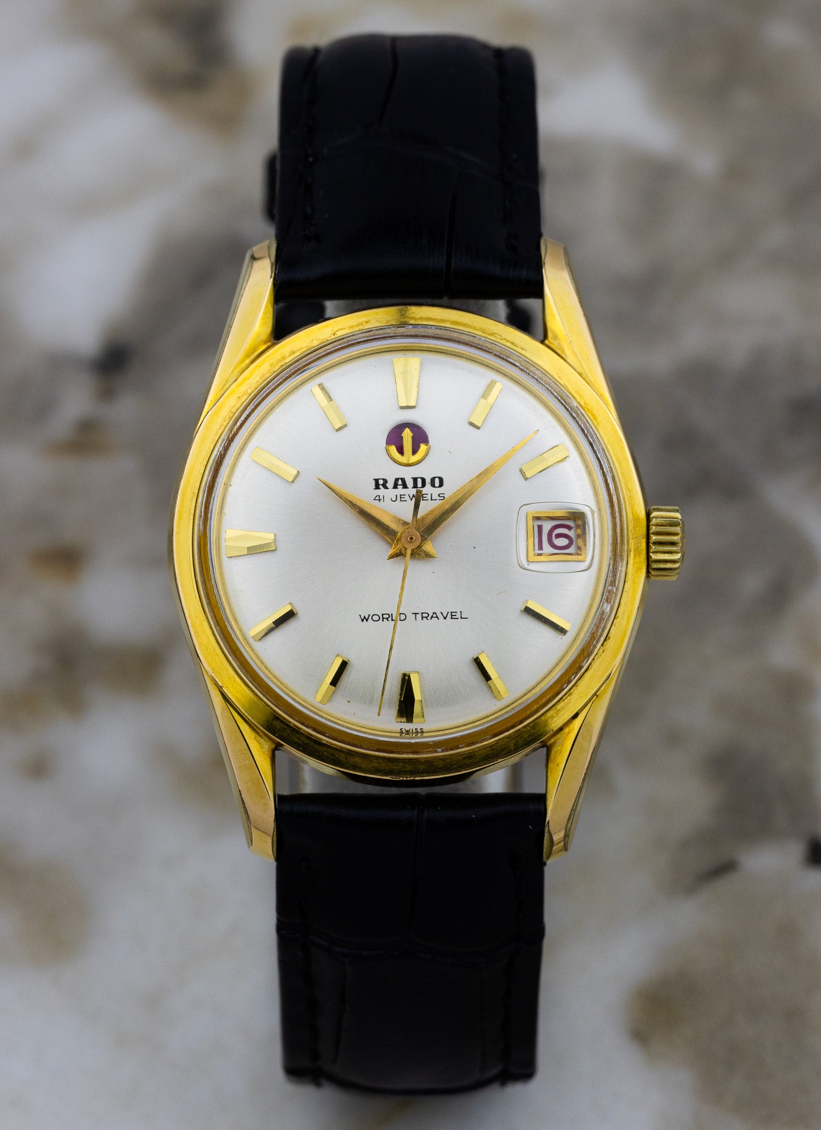 1960s Rado World Travel