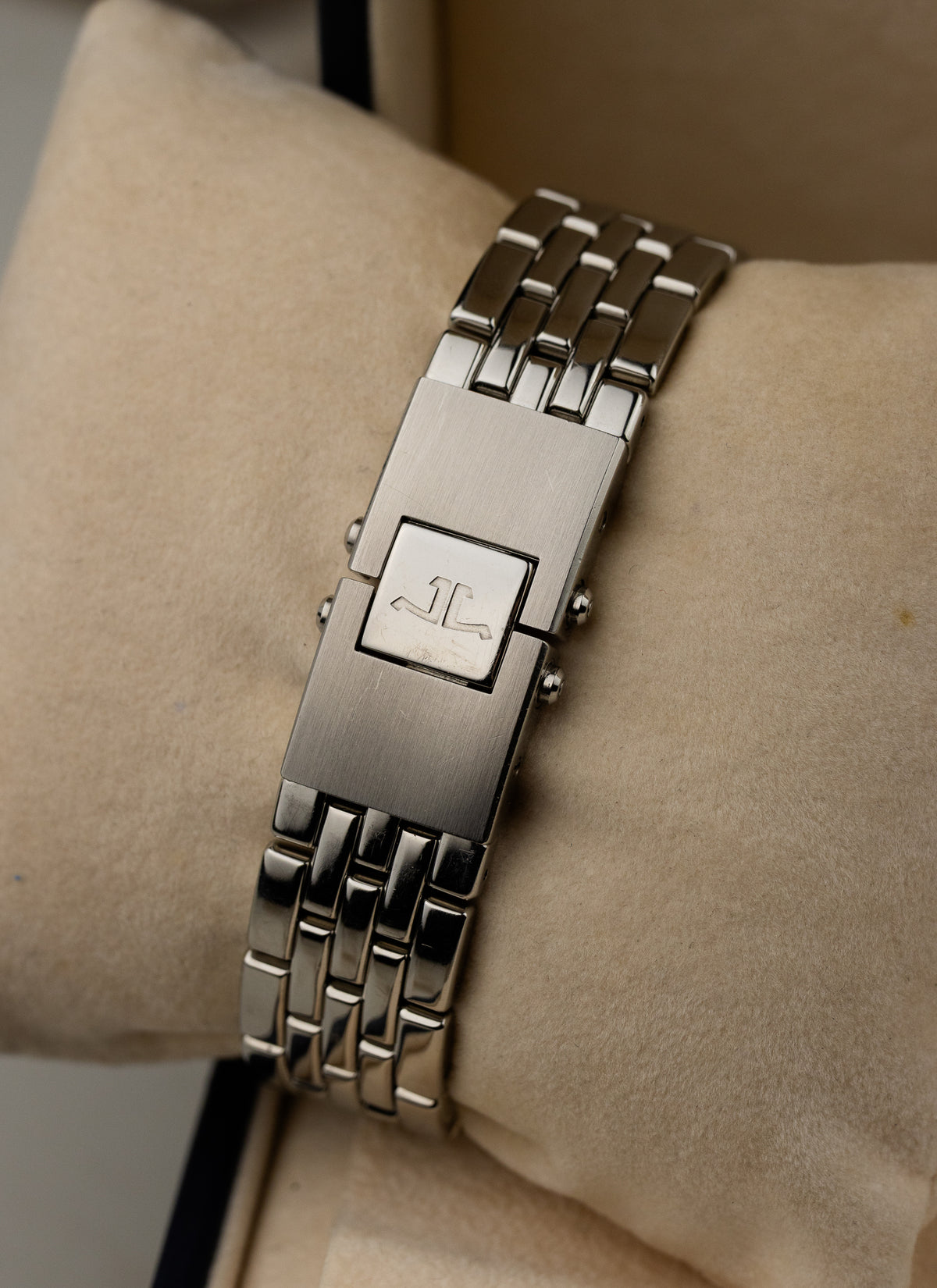 2004 Jaeger LeCoutre Reverso Gran Sport Diamond Bezel 296.8.74 Full Set