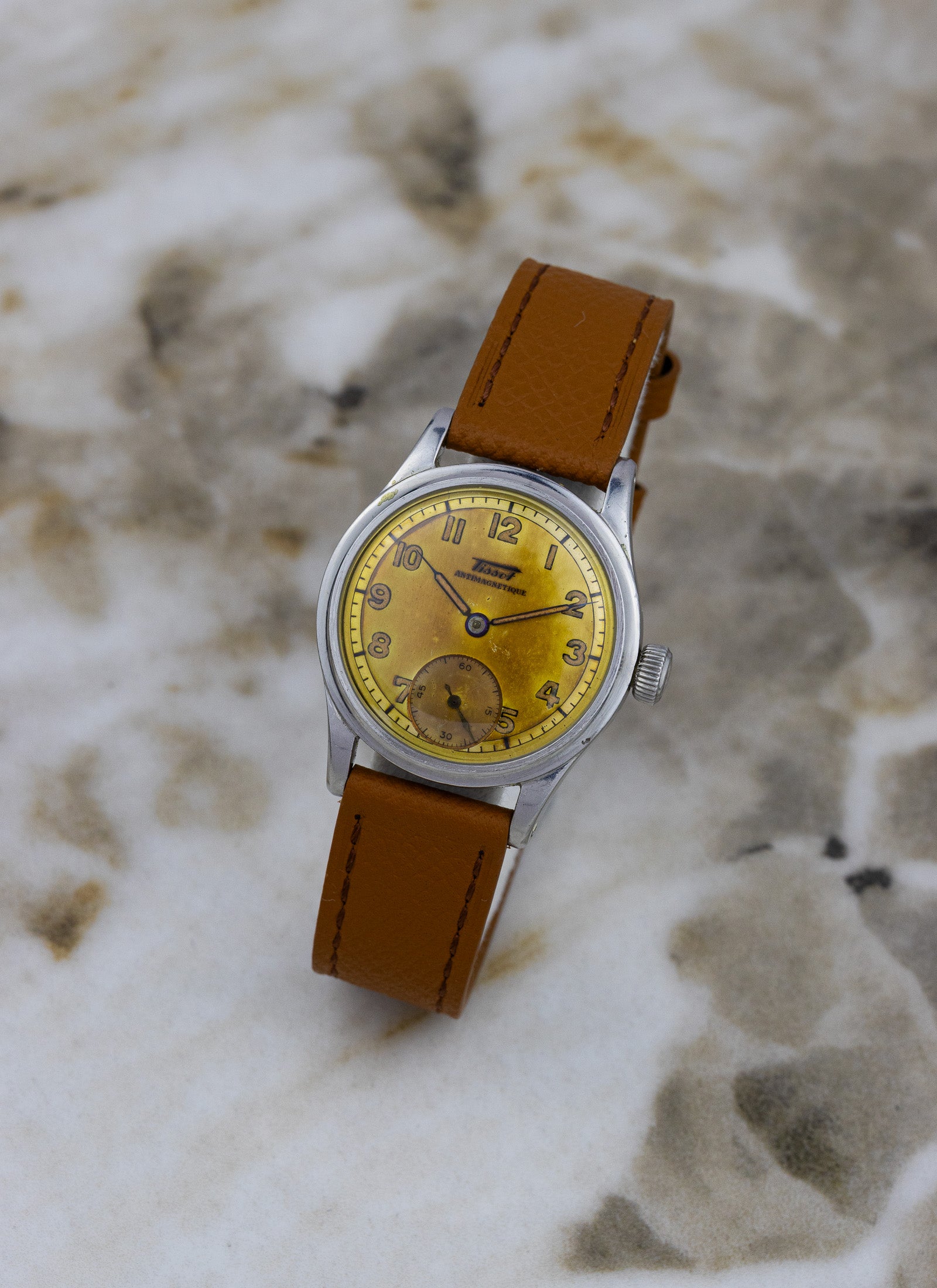 1940s Tissot Small Second Tropical Dial