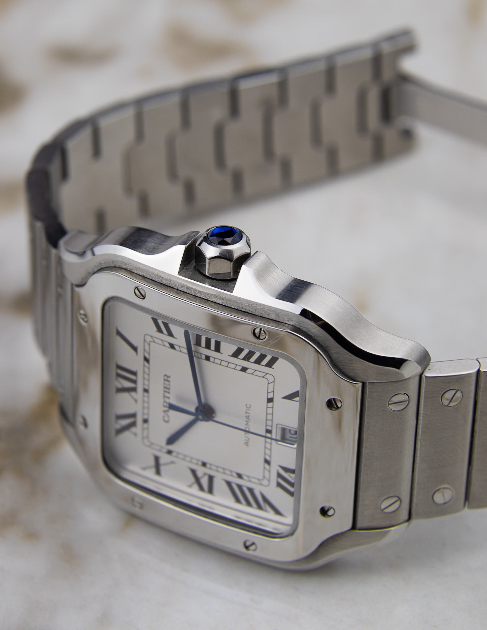 2023 Cartier Santos Large WSSA0018 Full Set