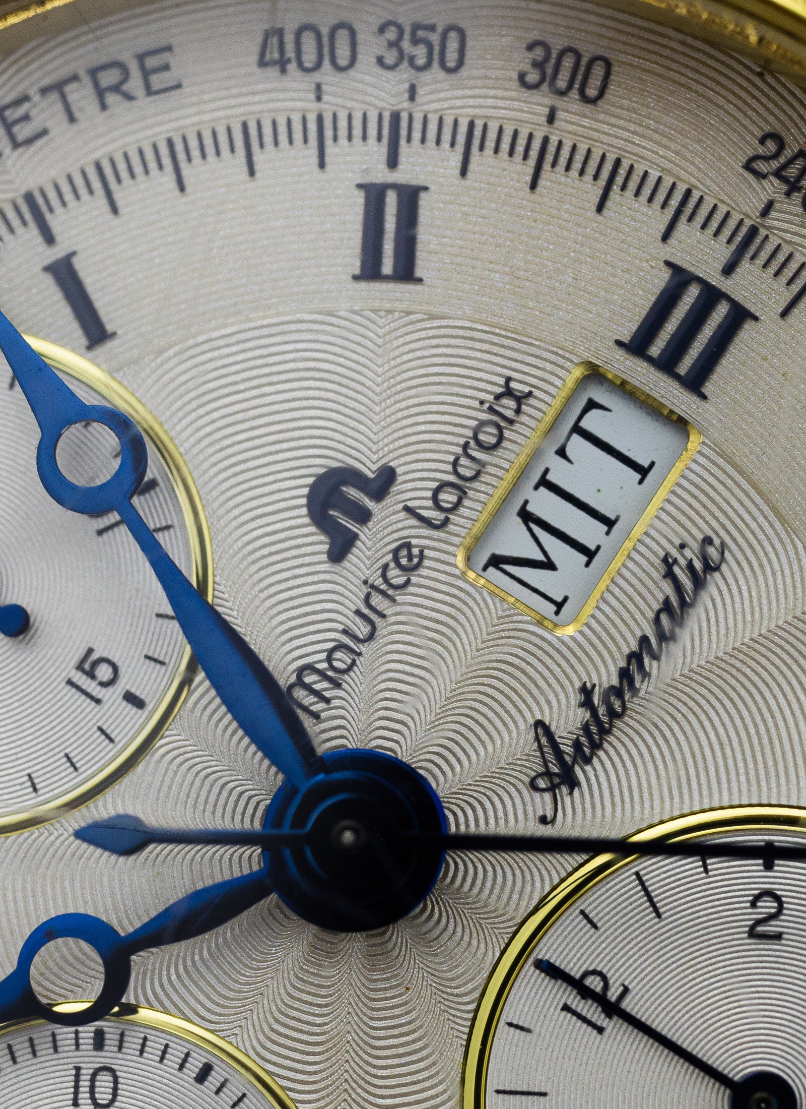 1990s Maurice Lacroix Chronograph Day Date 39353