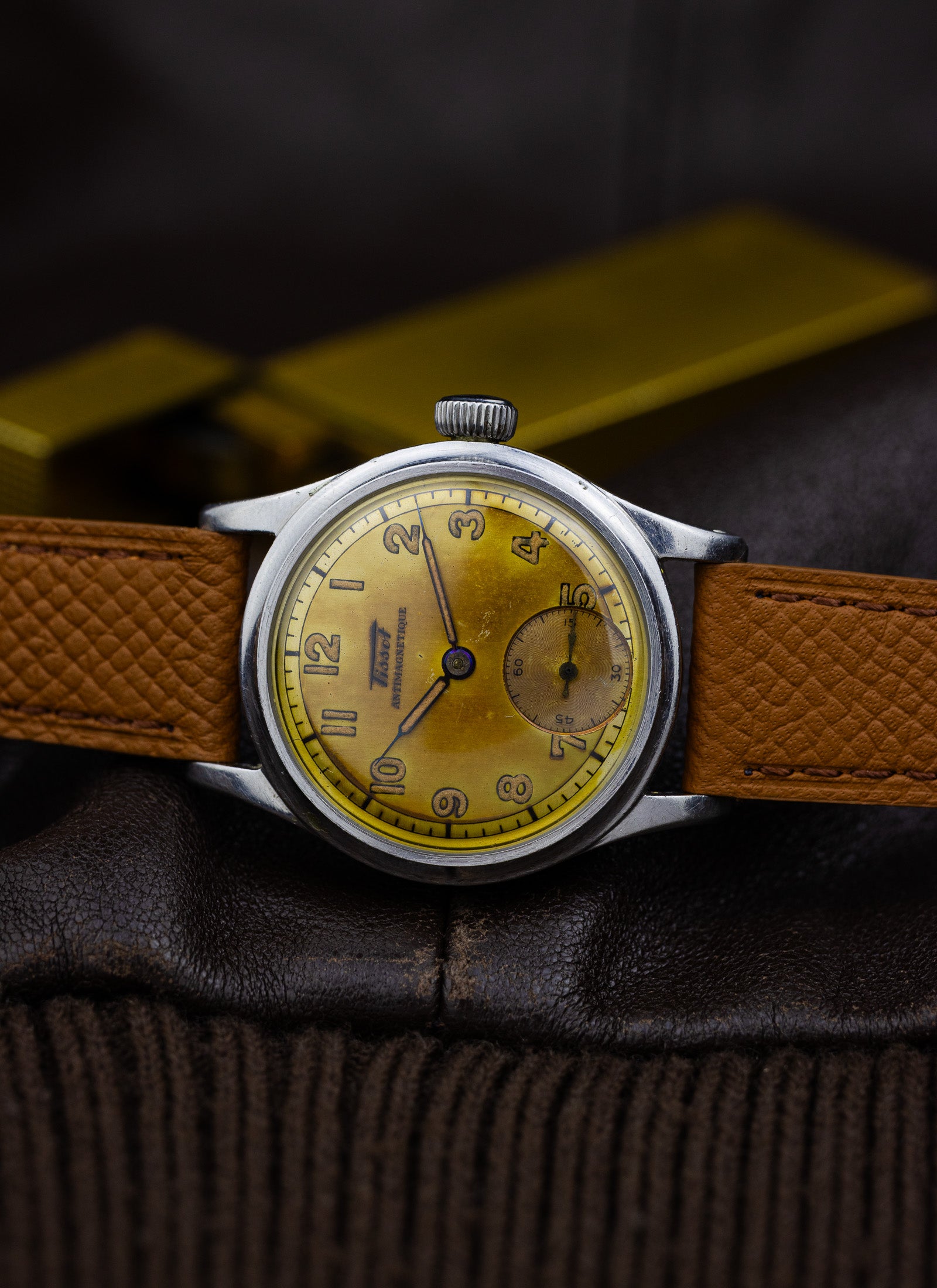 1940s Tissot Small Second Tropical Dial