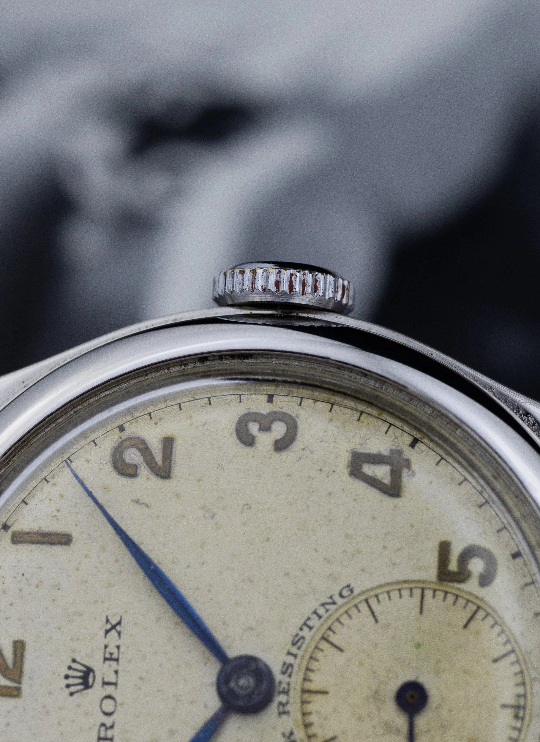 1940s Rolex Shock Resisting 3835 Serviced