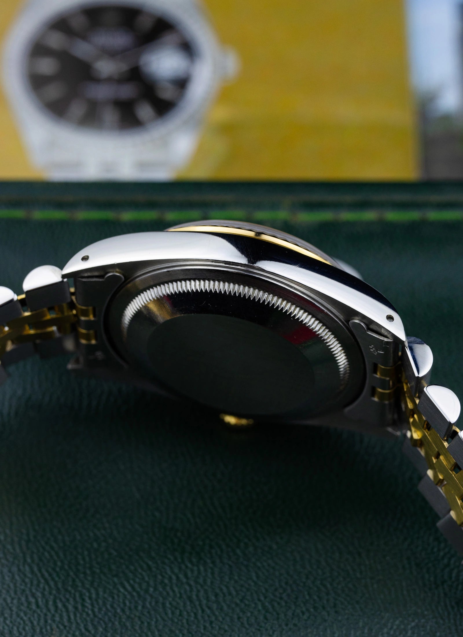 1990 Rolex Datejust Anniversary Dial 16233 Box