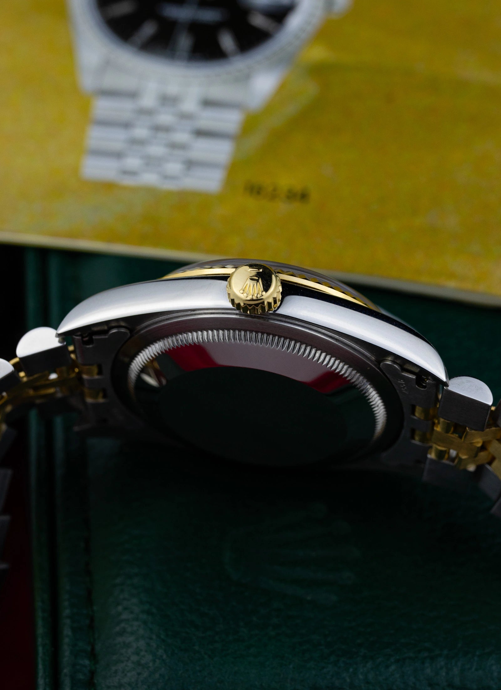 1996 Rolex Datejust Champagne Dial 16233 Full Set