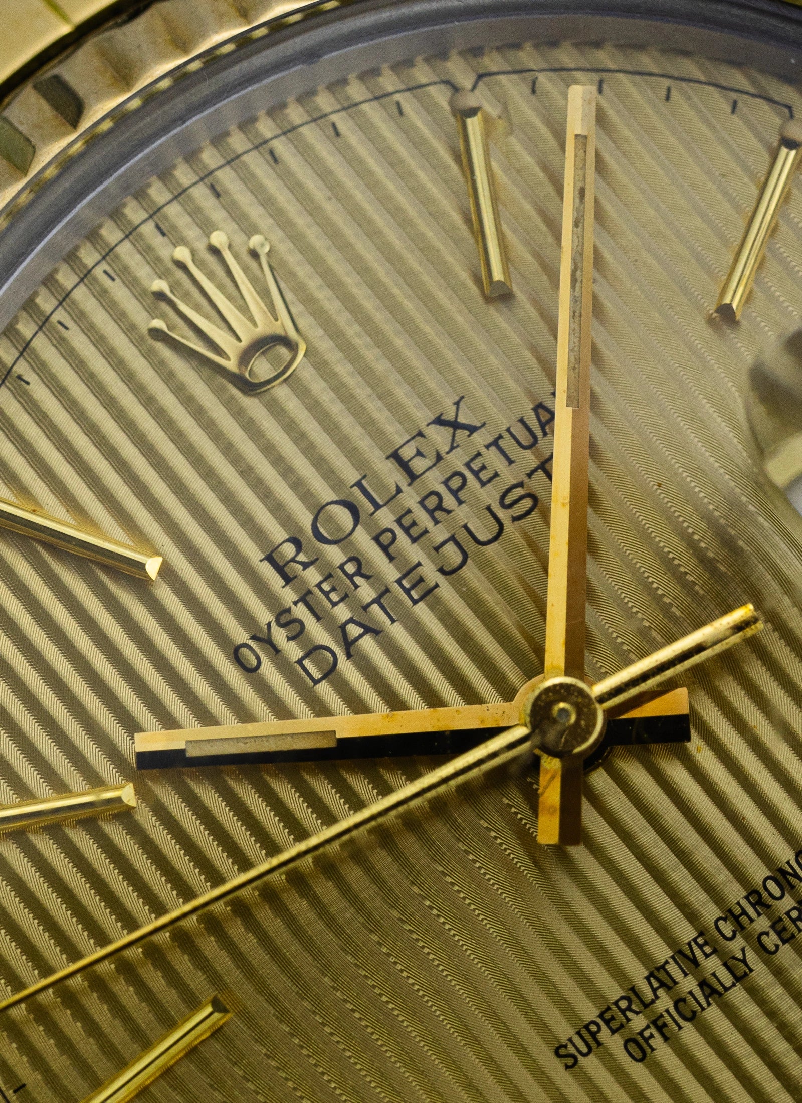 1980 Rolex Datejust Tapestry Dial 16013 Full Set